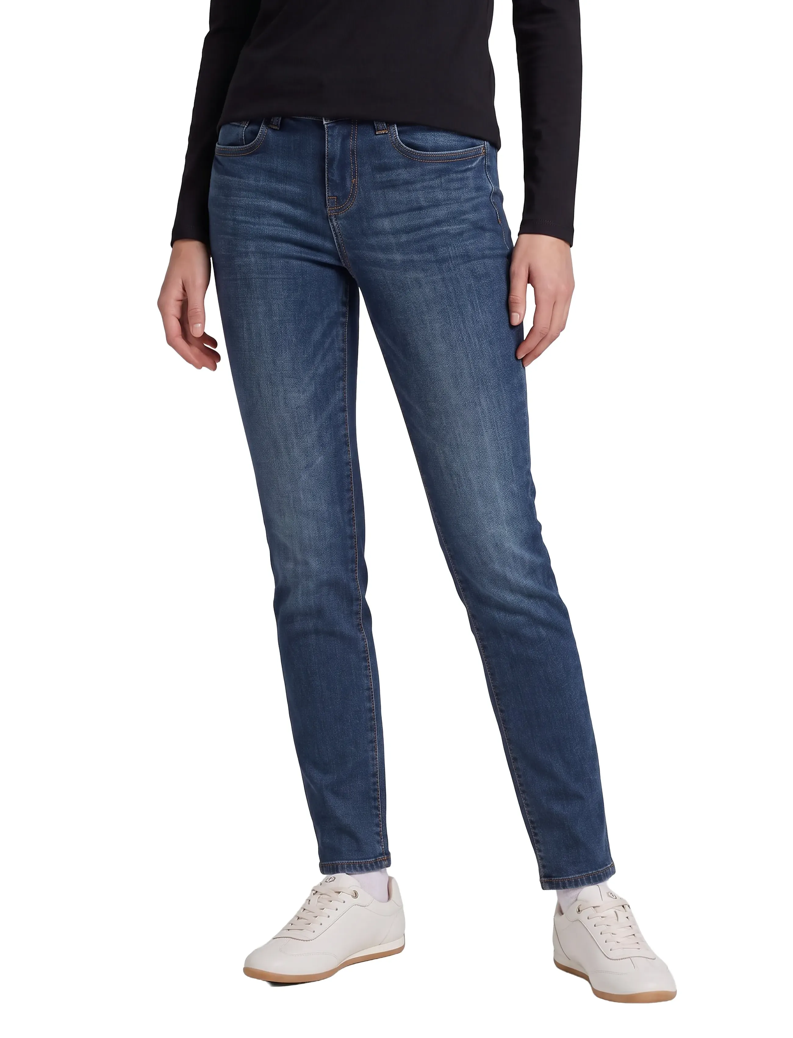 Tom Tailor Tom Tailor Alexa slim - Clothing - DARK STONE WASH DENIM / blue