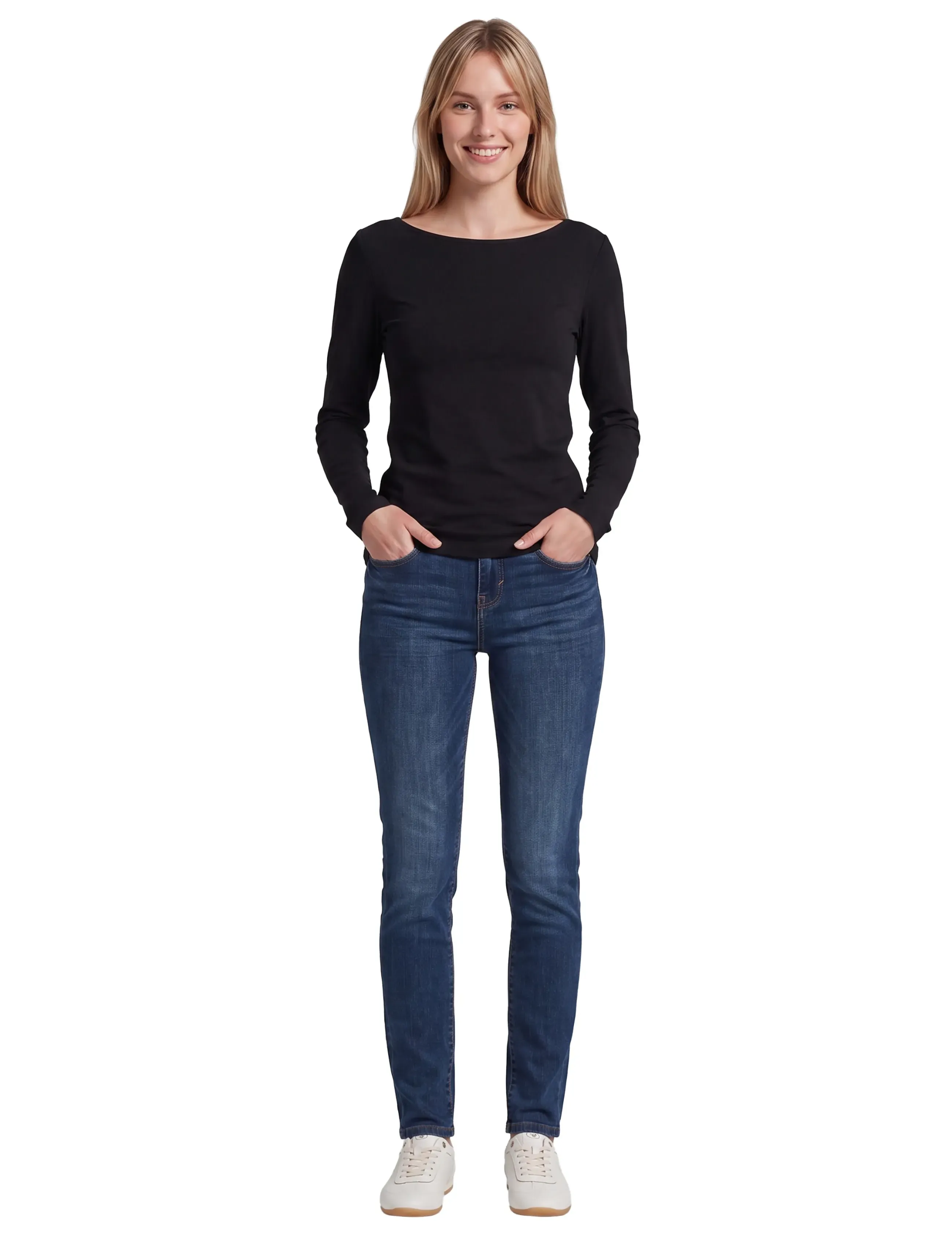 Tom Tailor - Tom Tailor Alexa slim - slim jeans - dark stone wash denim - 4
