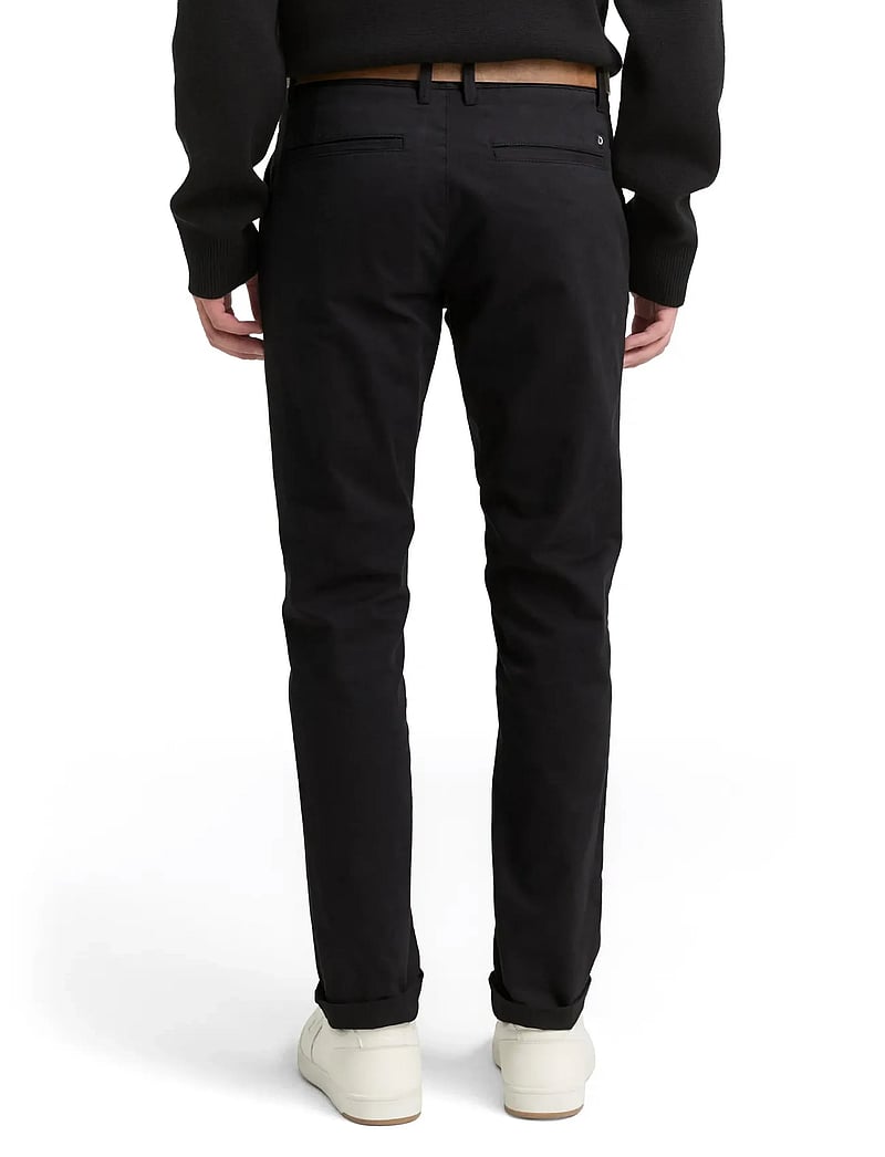 Tom Tailor - Slim Chino with belt - chinos - black - 3