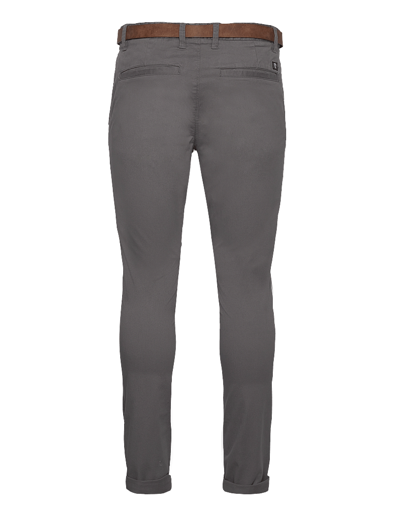 Tom Tailor - Slim Chino with belt - chinos - castlerock grey - 2