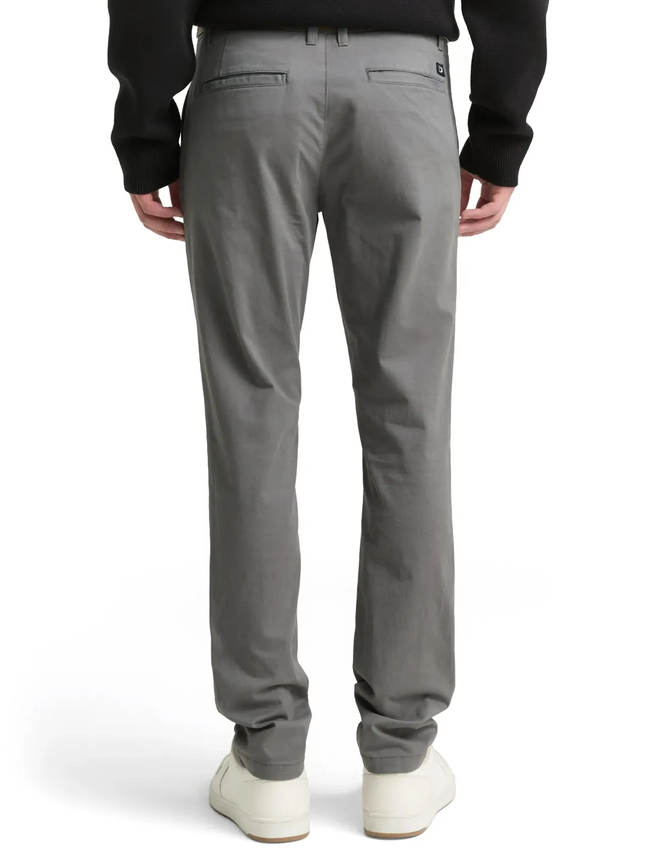 Tom Tailor - Slim Chino with belt - chino püksid - castlerock grey - 3
