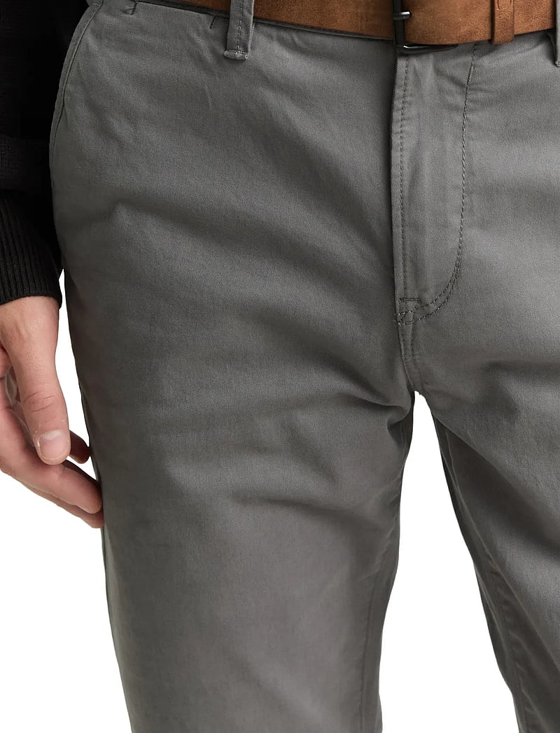 Tom Tailor - Slim Chino with belt - chinos - castlerock grey - 5