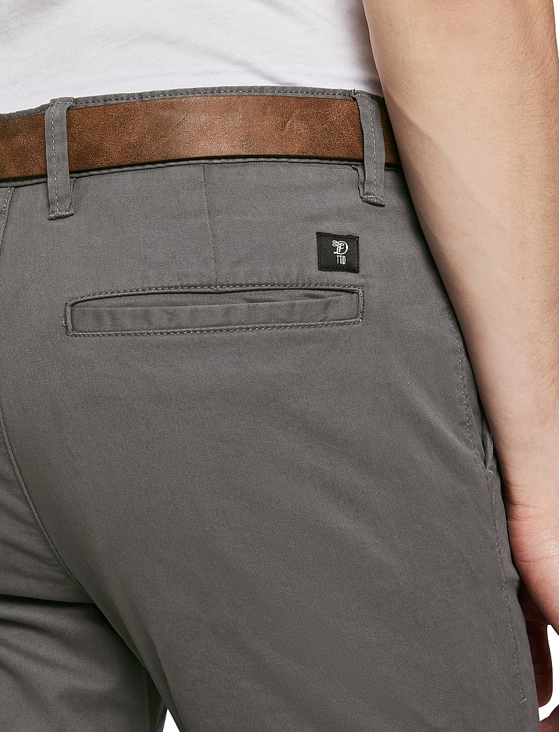 Tom Tailor - Slim Chino with belt - chinos - castlerock grey - 3