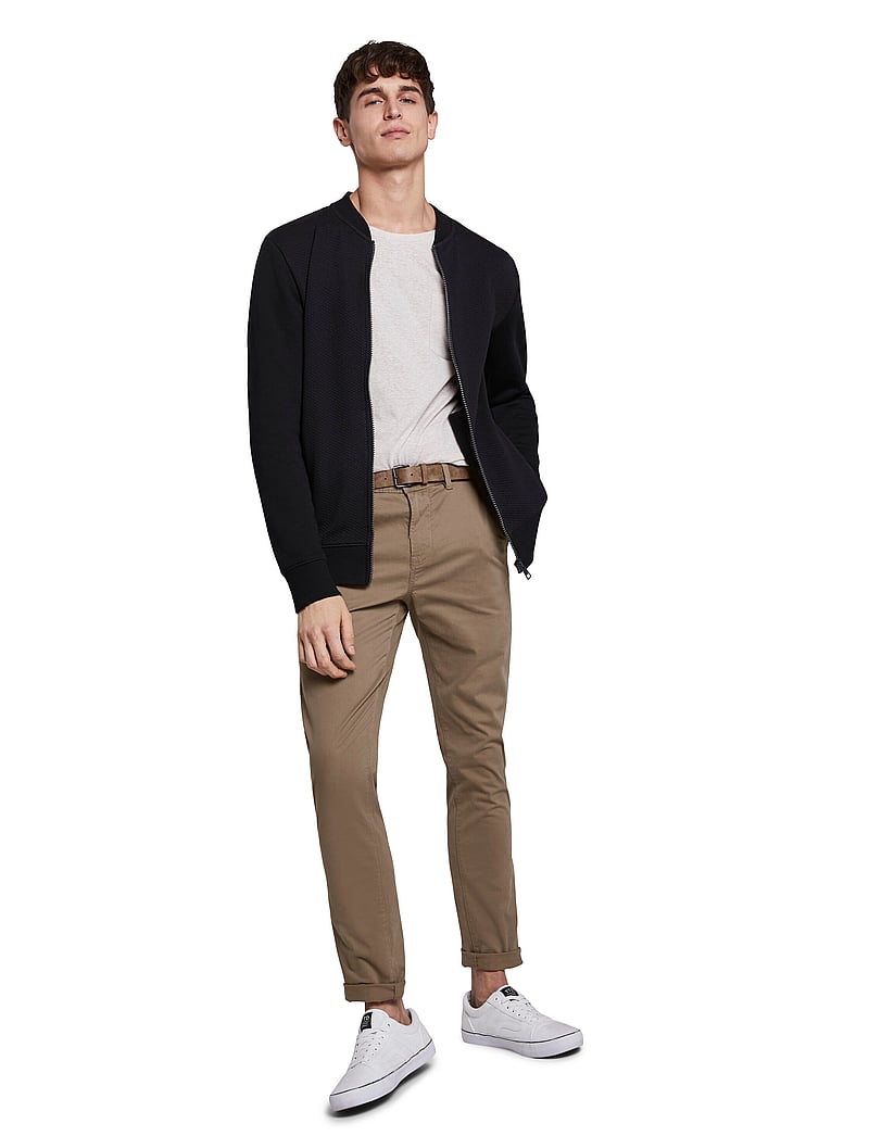 Tom Tailor - Slim Chino with belt - chino püksid - honey camel beige - 0