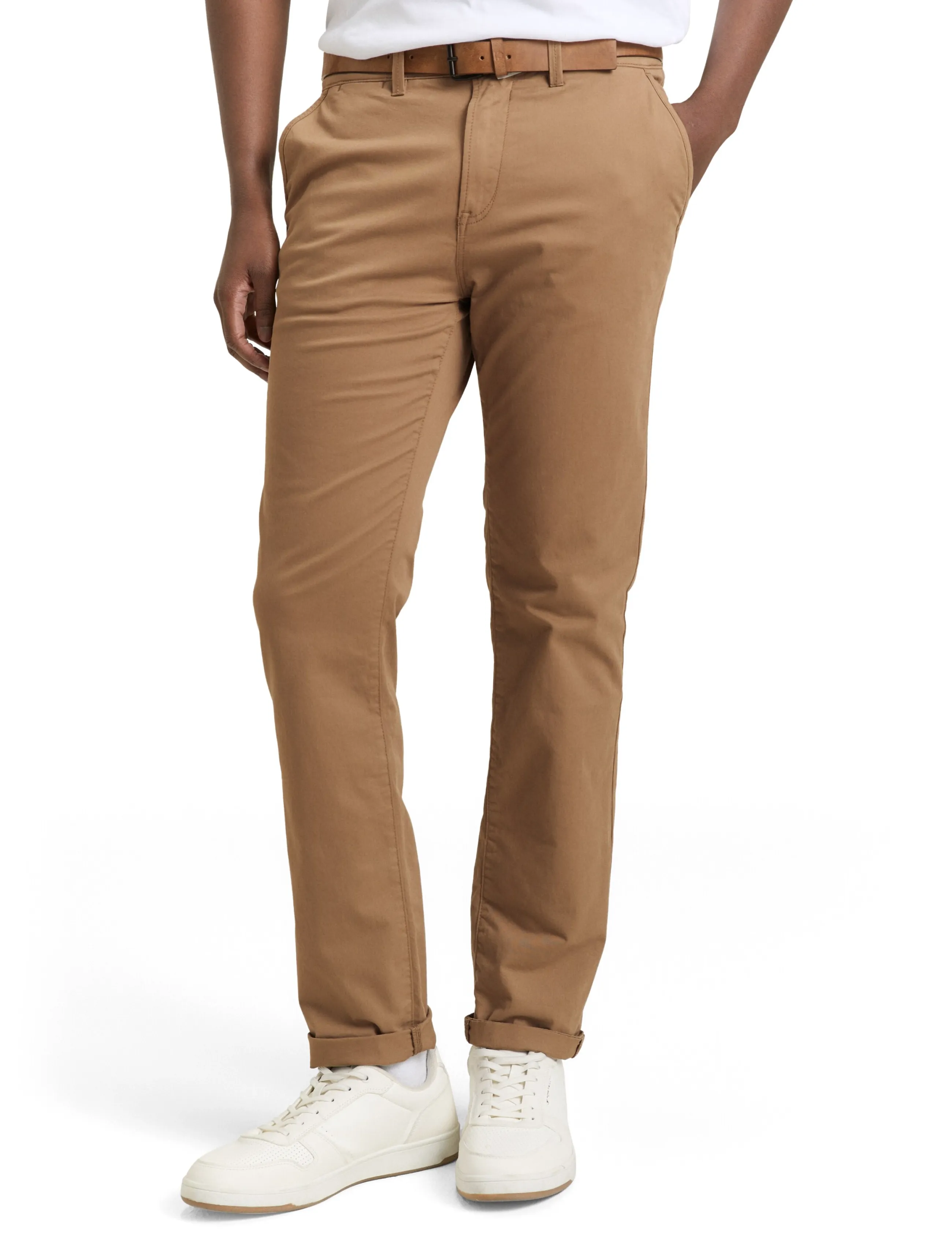 TOM TAILOR Slim Chino With Belt chinos herr – bild 4