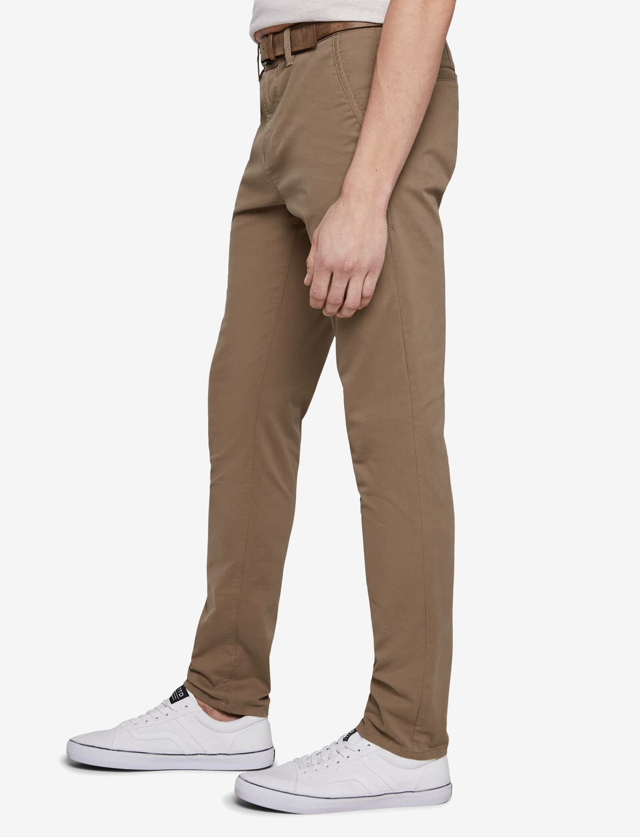 Tom Tailor - Slim Chino with belt - chino püksid - honey camel beige - 3