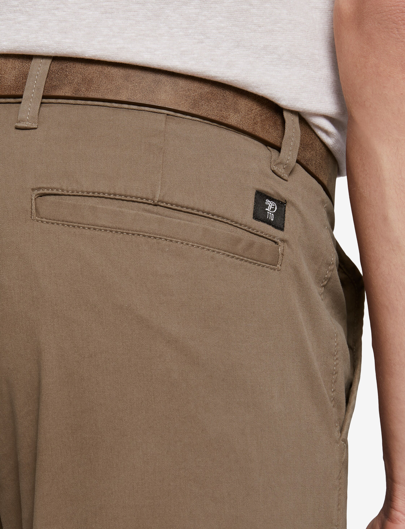 Tom Tailor - Slim Chino with belt - chino püksid - honey camel beige - 4