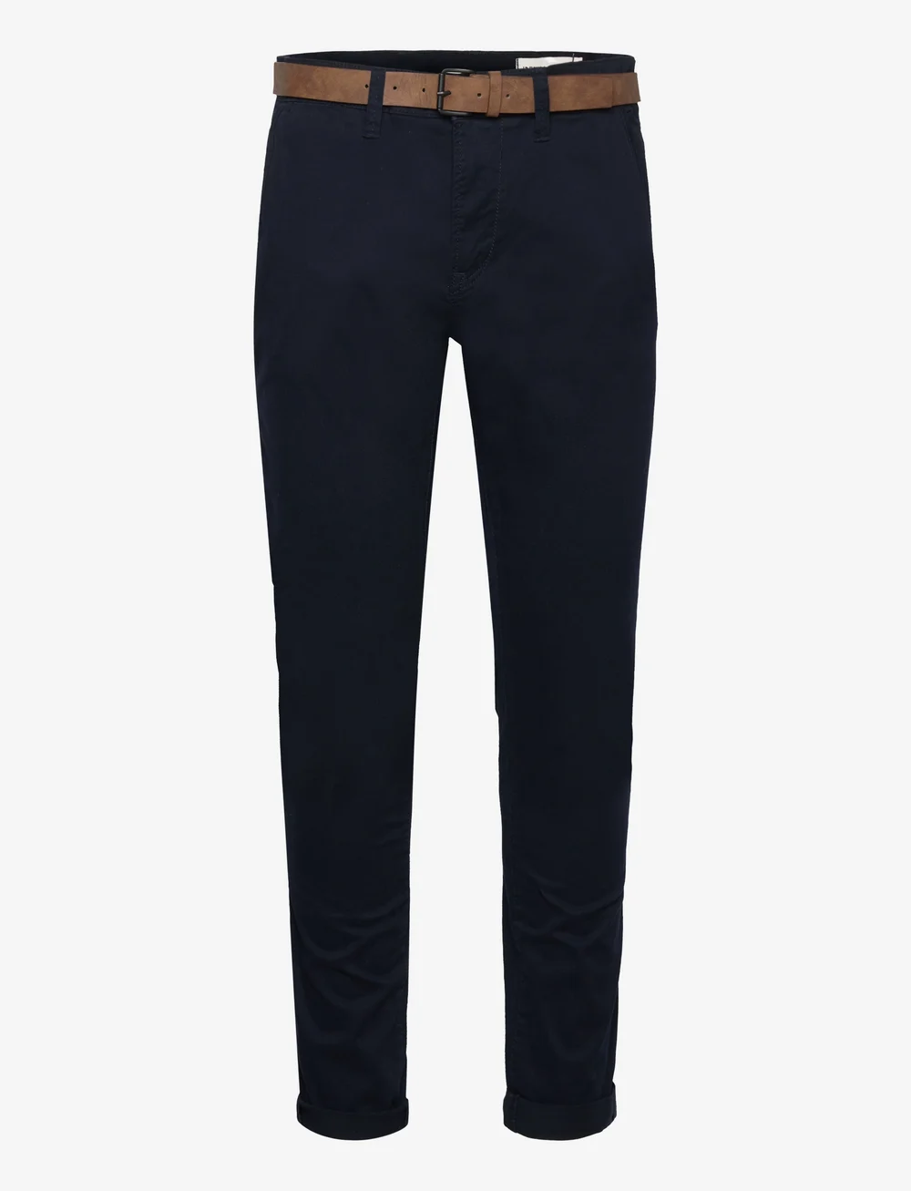 Tom Tailor - Slim Chino with belt - chinos - sky captain blue - 1
