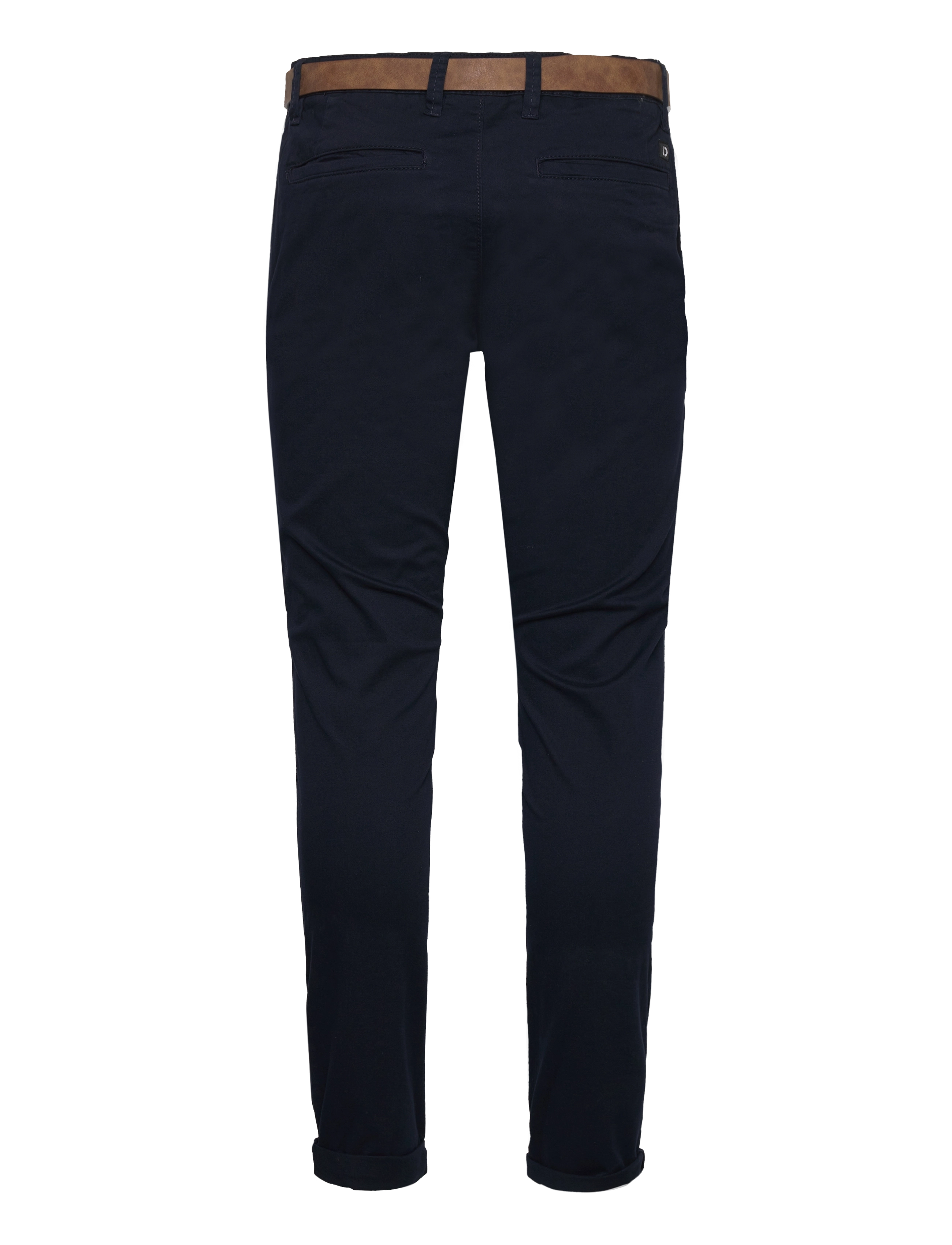 Tom Tailor - Slim Chino with belt - chino stila bikses - sky captain blue - 2