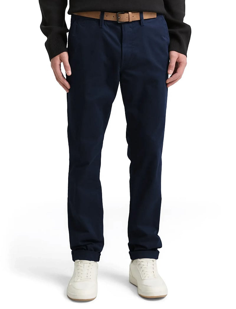 Tom Tailor - Slim Chino with belt - chinos - sky captain blue - 4