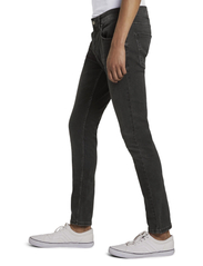Tom Tailor - skinny CULVER stretch denim - skinny jeans - used dark stone black denim - 3