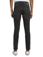 Tom Tailor - skinny CULVER stretch denim - skinny jeans - used dark stone black denim - 4