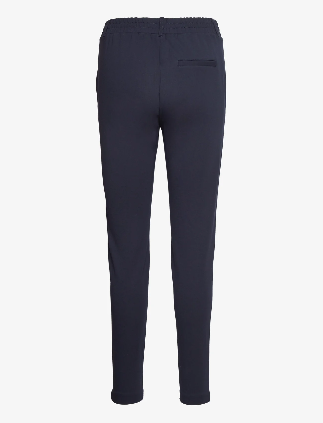 Tom Tailor - jersey loose fit pants ankle - broeken met rechte pijp - real navy blue - 1