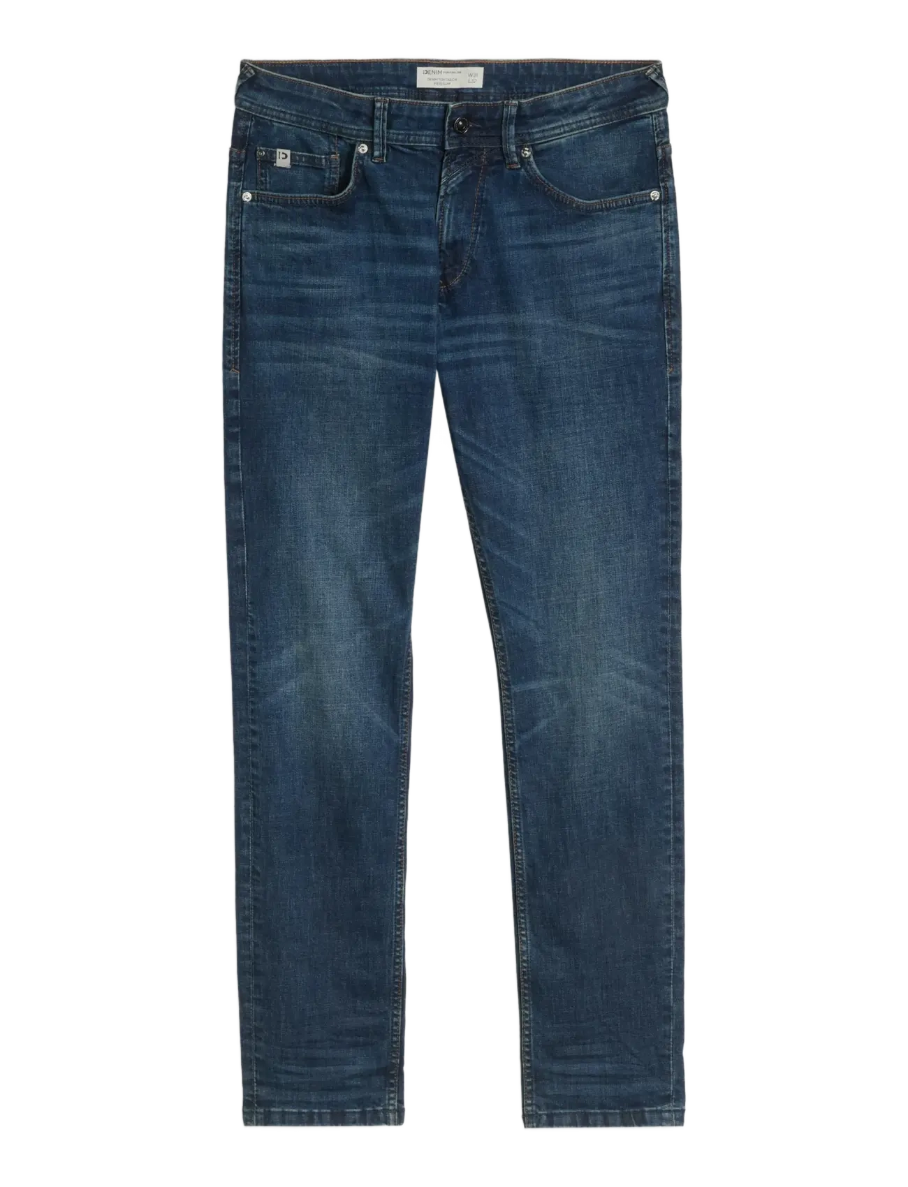 Tom Tailor slim PIERS b - Jeans - DARK STONE WASH DENIM / blue