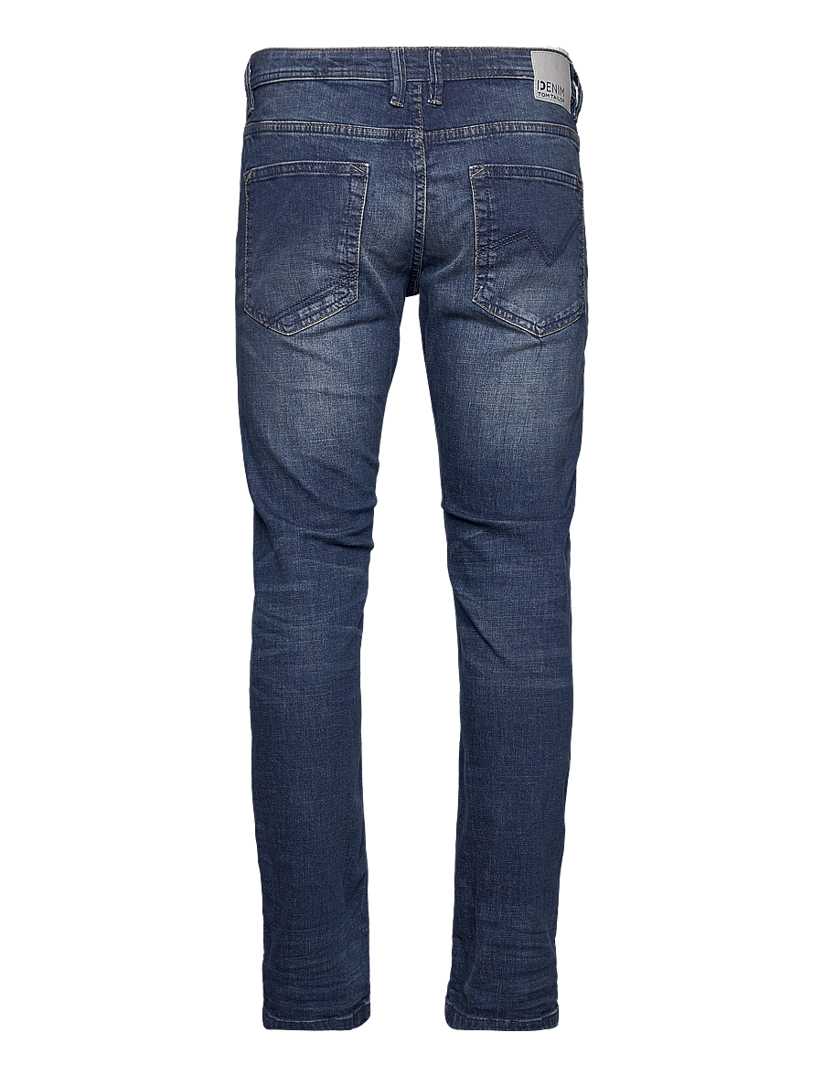 Tom Tailor - slim PIERS b - slim-fit jeans - dark stone wash denim - 2