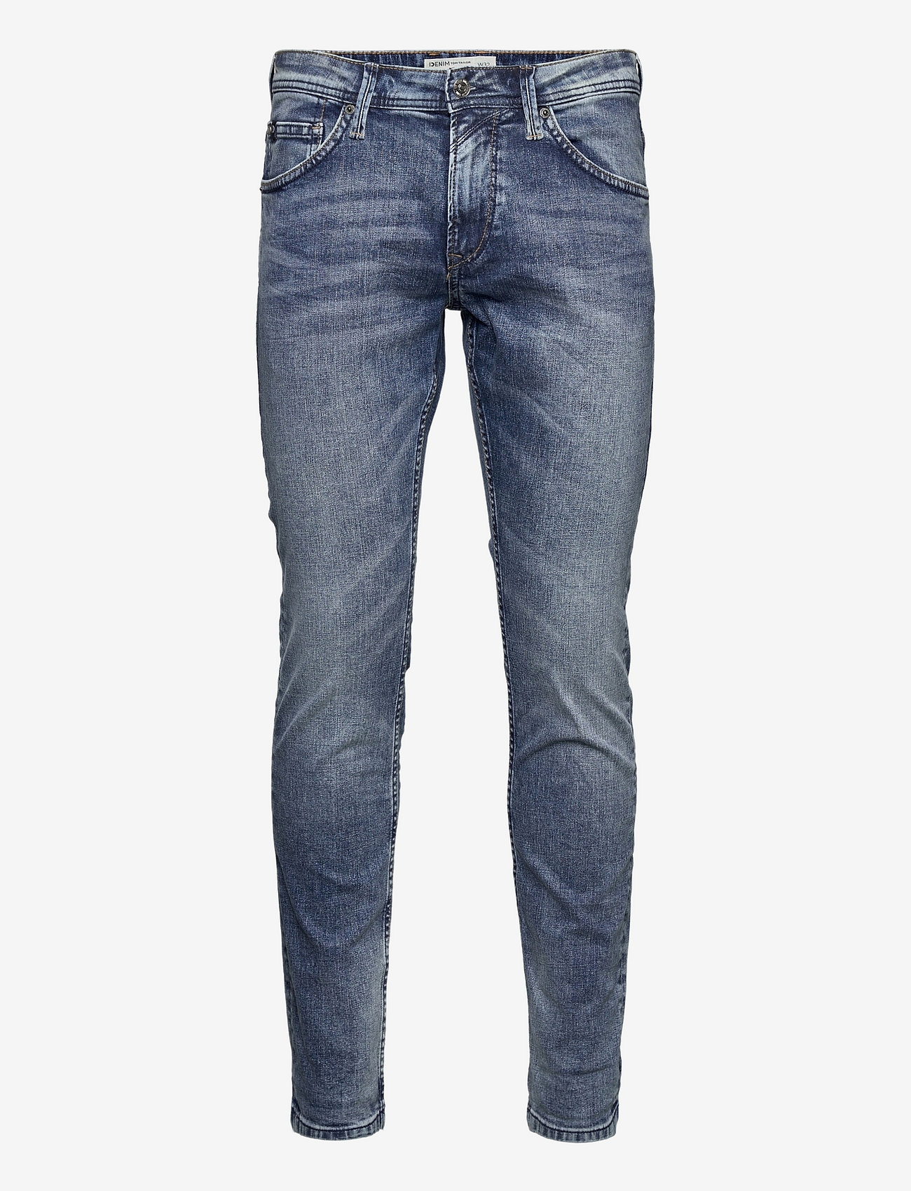 Tom Tailor - slim PIERS blue denim - slim jeans - light stone wash denim - 1