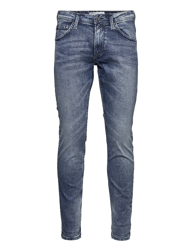 Tom Tailor - slim PIERS blue denim - slim jeans - light stone wash denim - 1