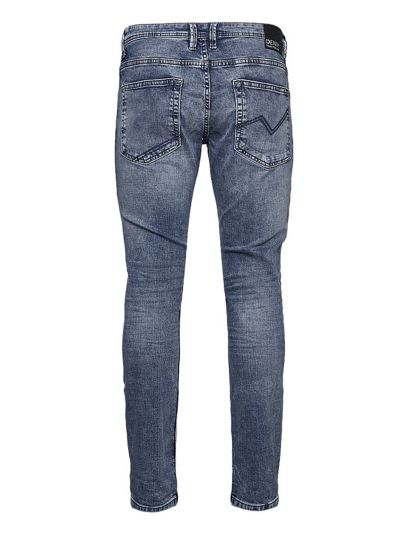 Tom Tailor - slim PIERS blue denim - slim jeans - light stone wash denim - 2
