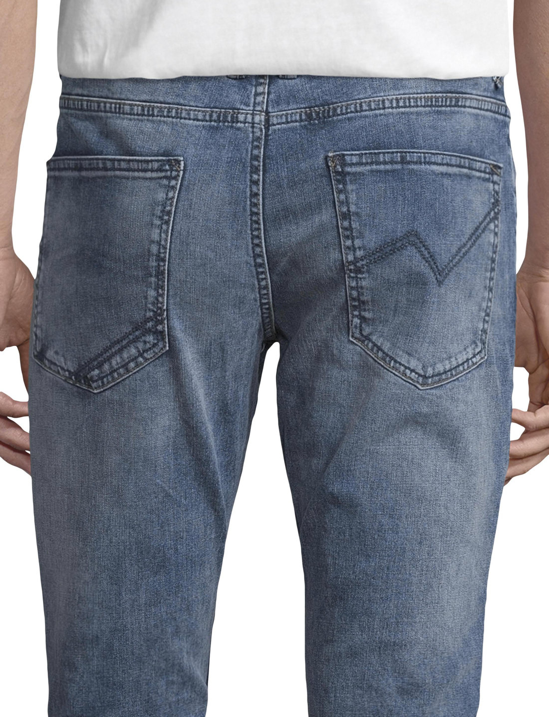 Tom Tailor Slim Piers Blue Denim - Slim jeans