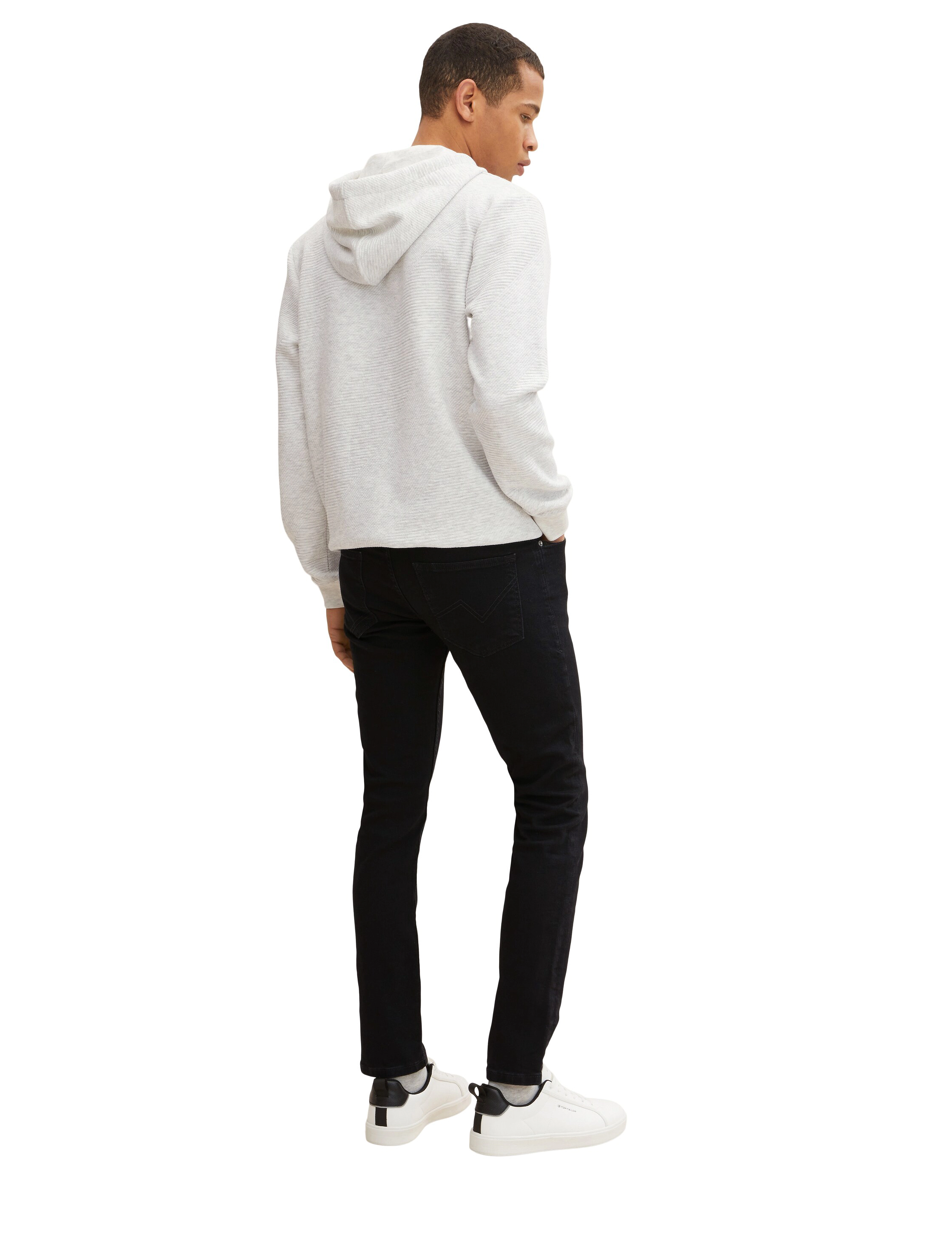 Tom Tailor - slim PIERS black denim - black denim - 3