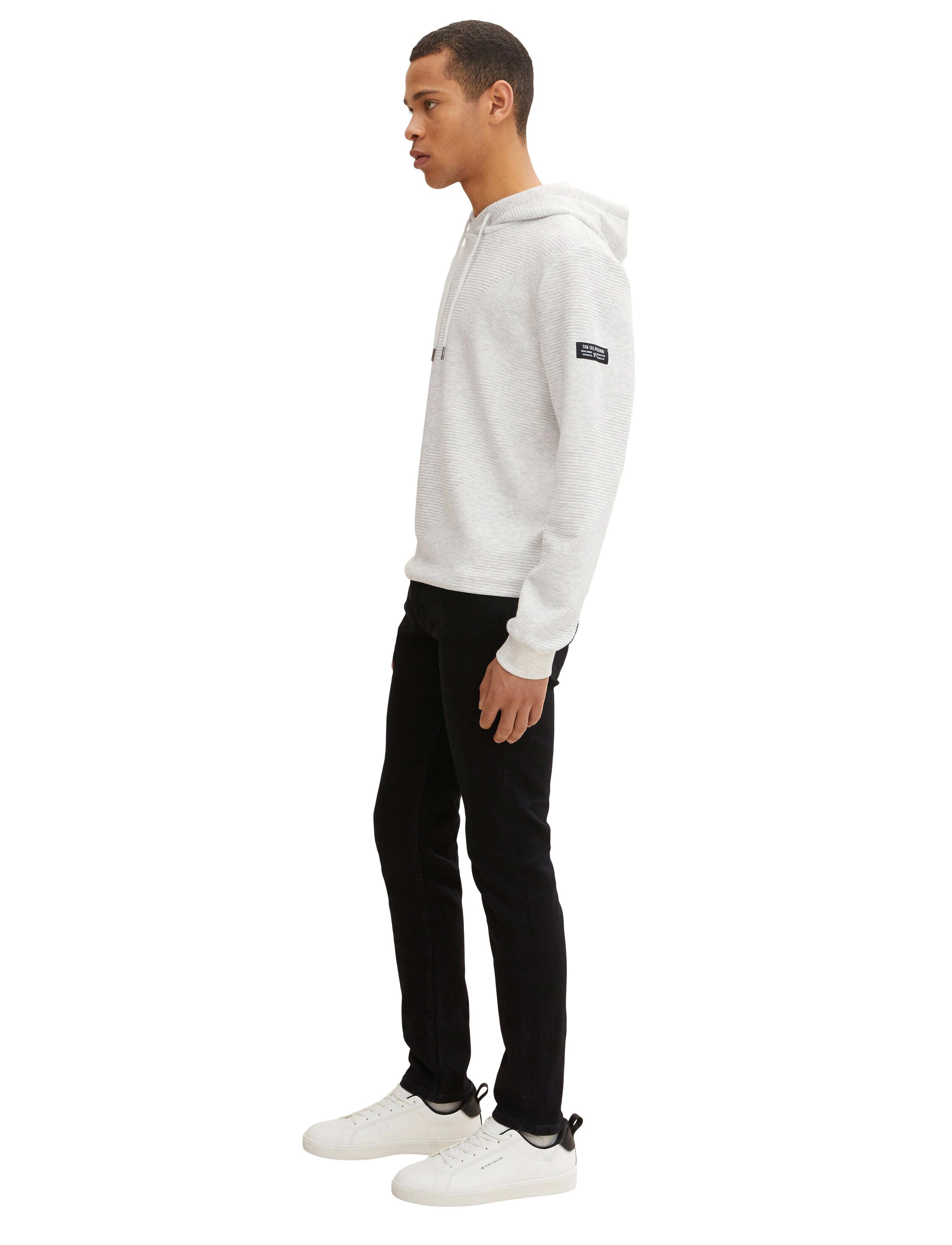 Tom Tailor - slim PIERS black denim - black denim - 4