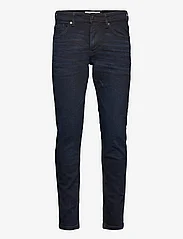 Tom Tailor - slim PIERS blue black denim - slim jeans - blue black denim - 0