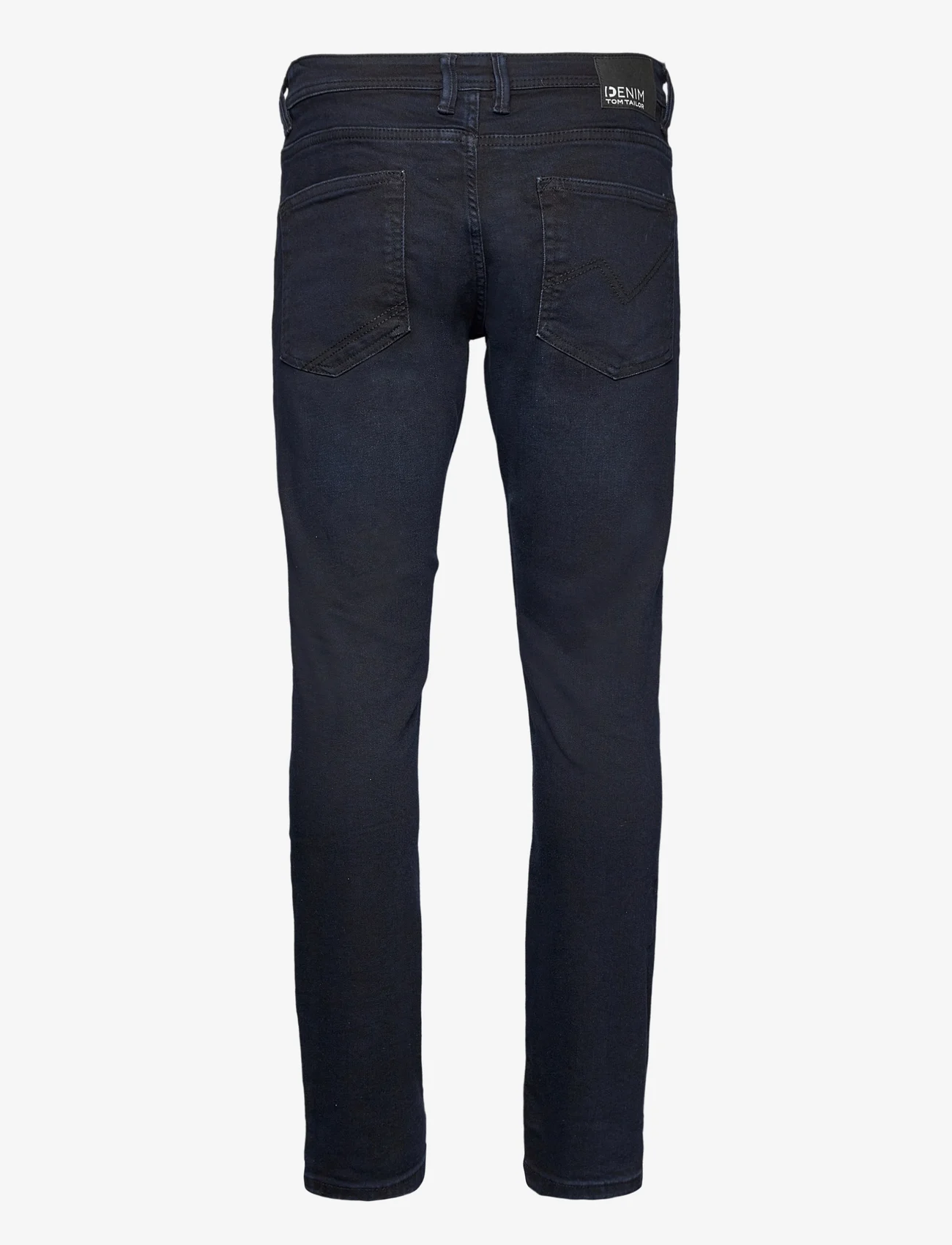 Tom Tailor - slim PIERS blue black denim - slim fit jeans - blue black denim - 1