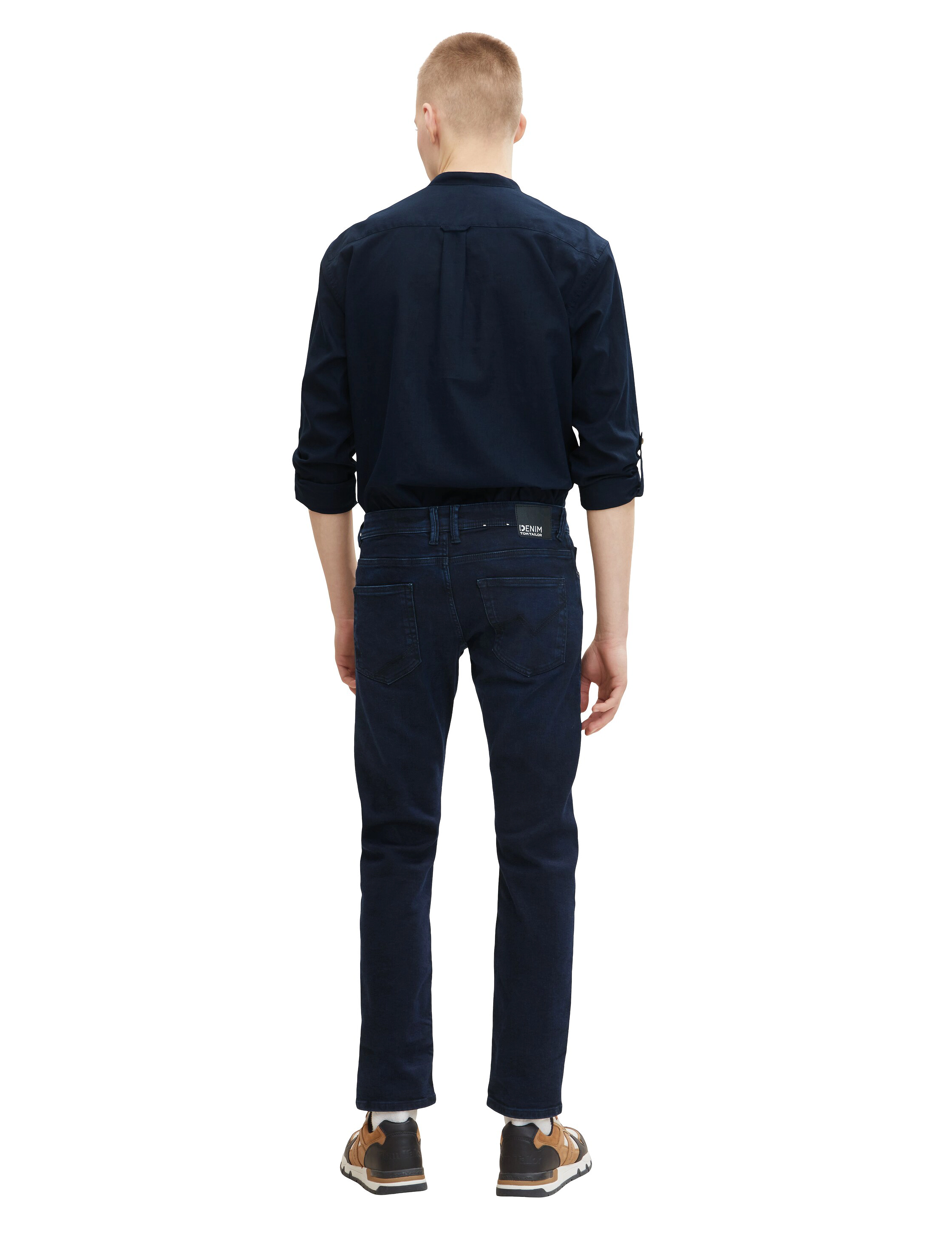 Tom Tailor - slim PIERS blue black denim - heren - blue black denim - 3