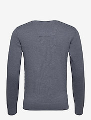 Tom Tailor - basic crew neck sweater - alhaisimmat hinnat - vintage indigo blue melange - 1