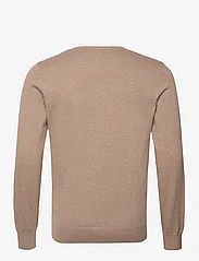 Tom Tailor - basic v neck sweater - alhaisimmat hinnat - hazel brown melange - 1