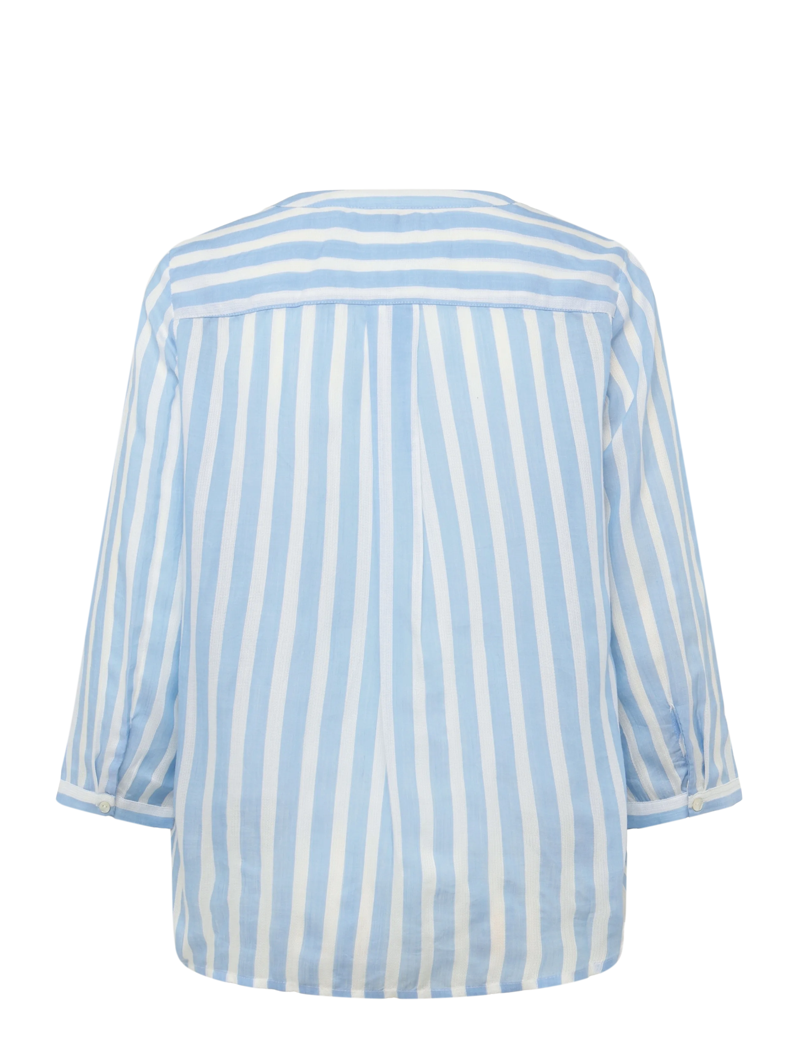 Tom Tailor - blouse striped - långärmade blusar - offwhite blue vertical stripe - 2