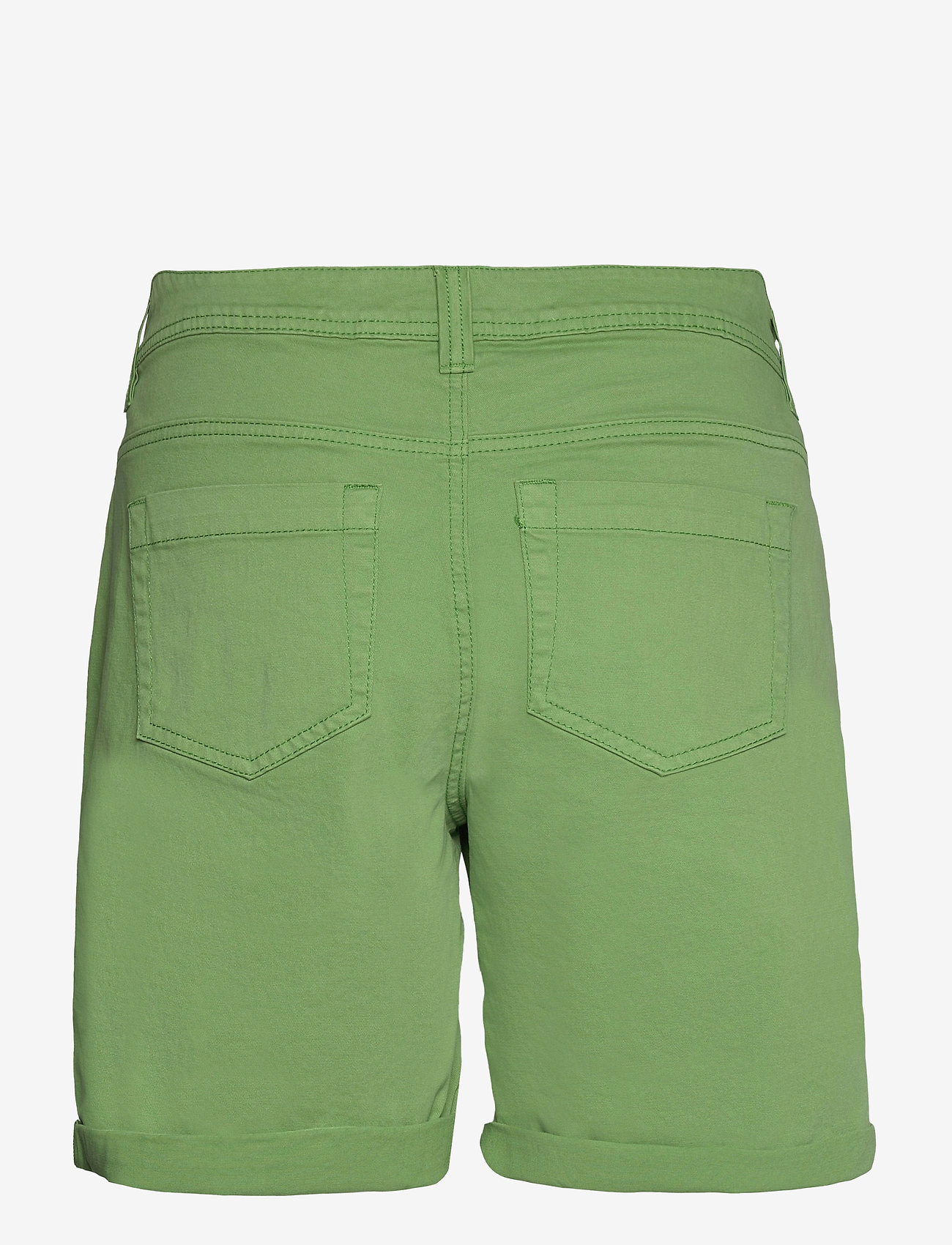 Tom Tailor - slim bermuda denim Alexa - bermudashorts - sundried turf green - 1