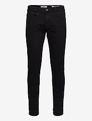 Tom Tailor - Tom Tailor Troy - džinsa bikses ar tievām starām - black black denim - 0