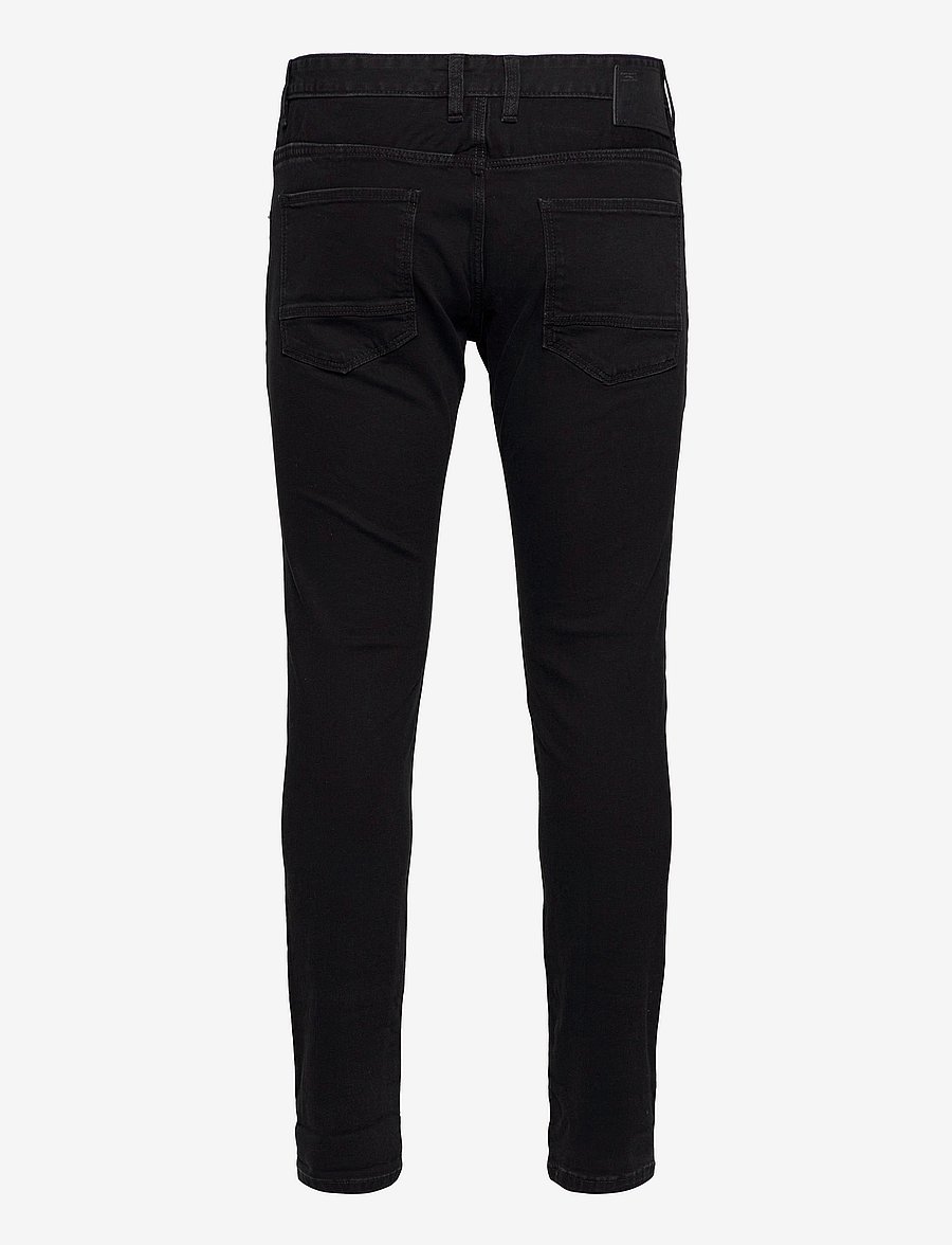 Tom Tailor - Tom Tailor Troy - džinsa bikses ar tievām starām - black black denim - 2
