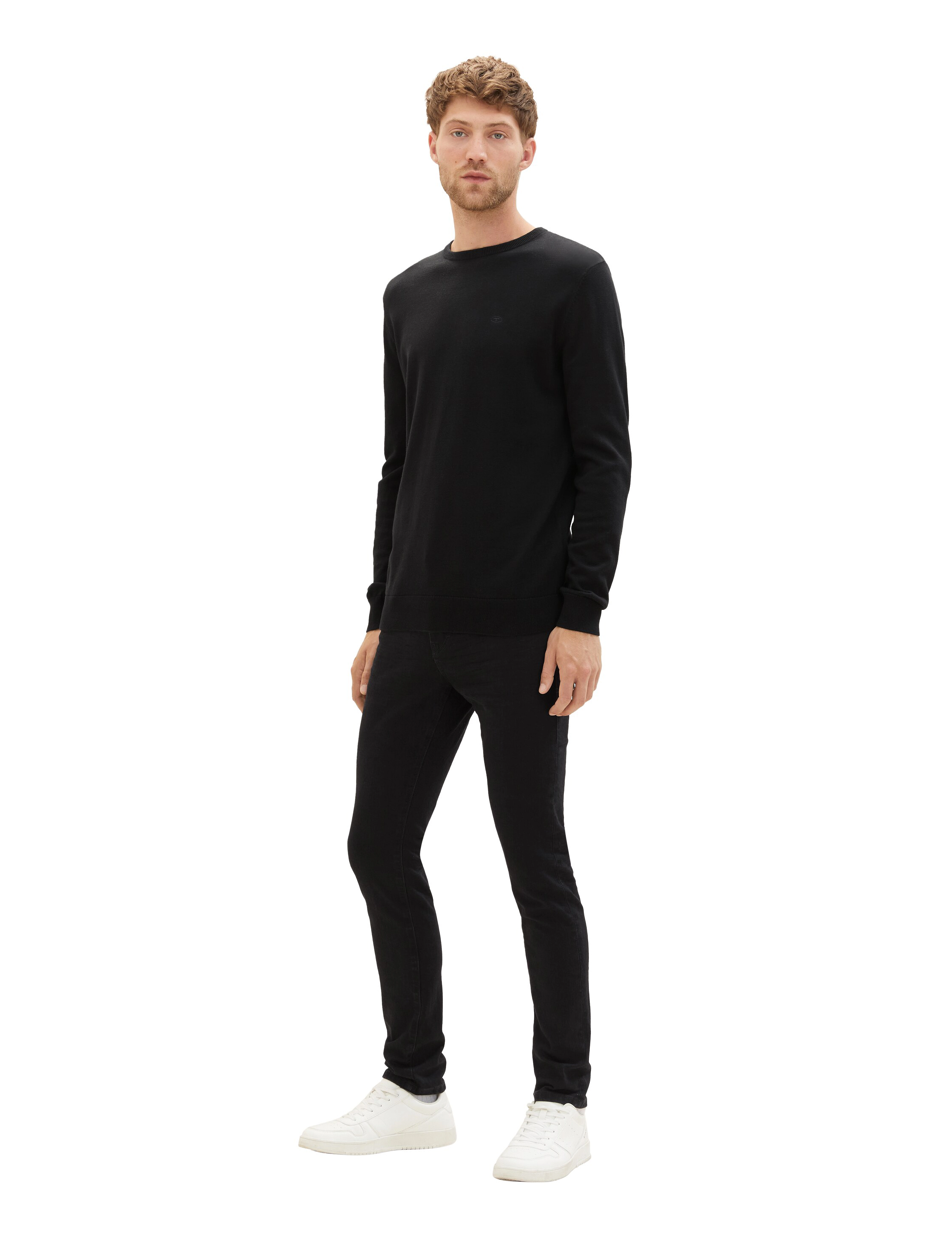 Tom Tailor Tom Tailor Troy, 38 x 32, Black, Jeans > Smalle, Herre