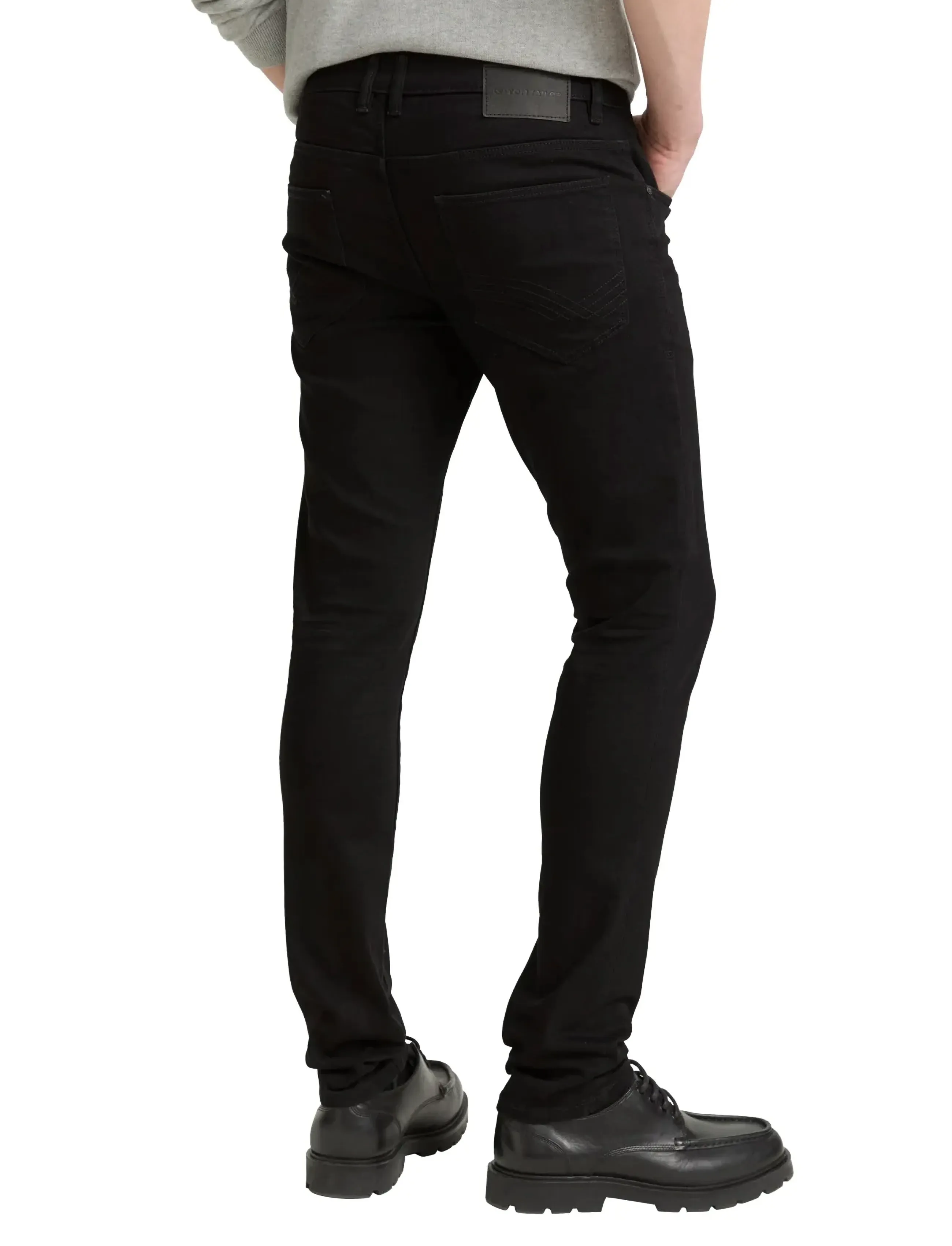 Tom Tailor - Tom Tailor Troy - laveste priser - black black denim - 4