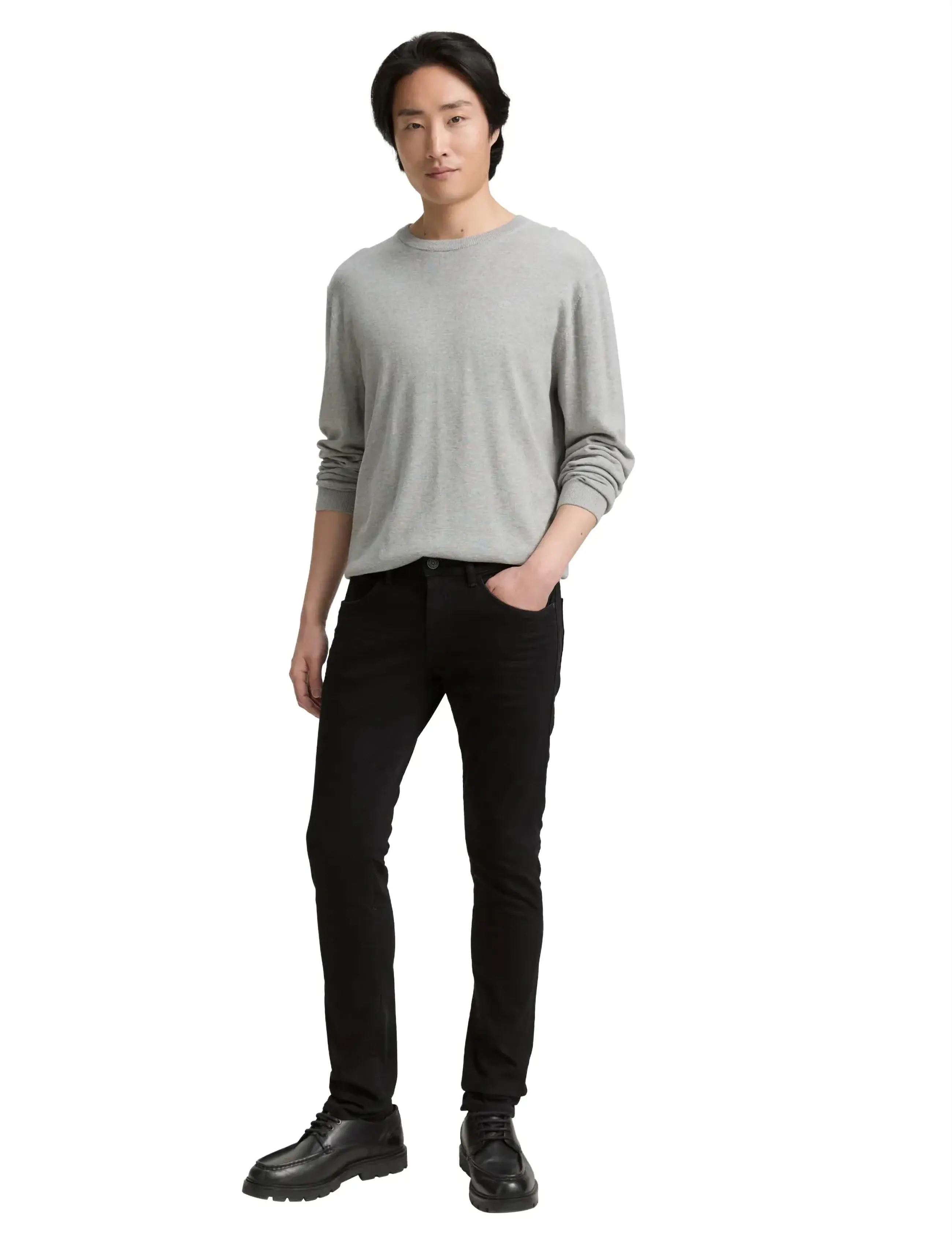 Tom Tailor - Tom Tailor Troy - laveste priser - black black denim - 5