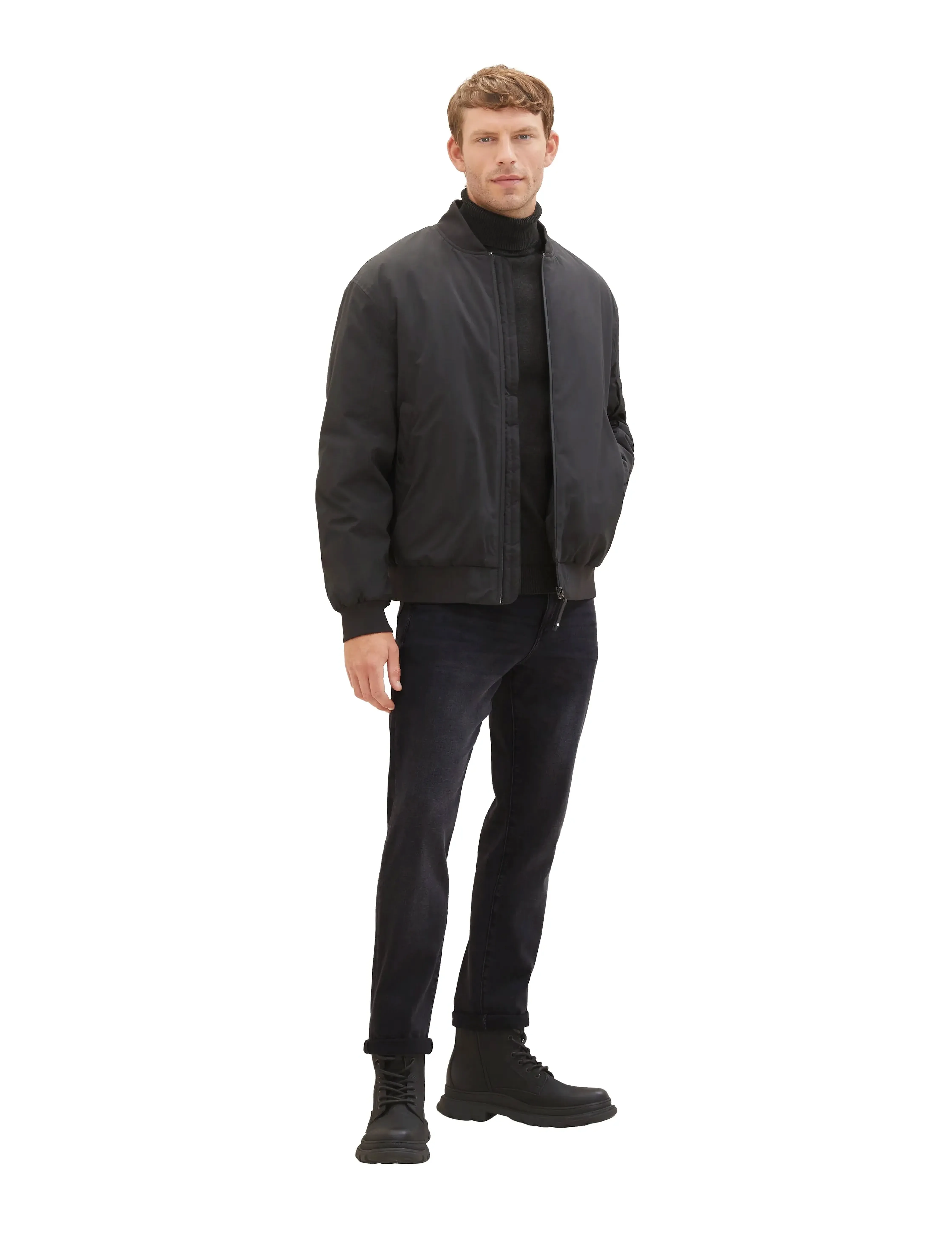 Tom Tailor Tom Tailor Josh, 40 x 34, Black, Jeans > Smalle, Herre
