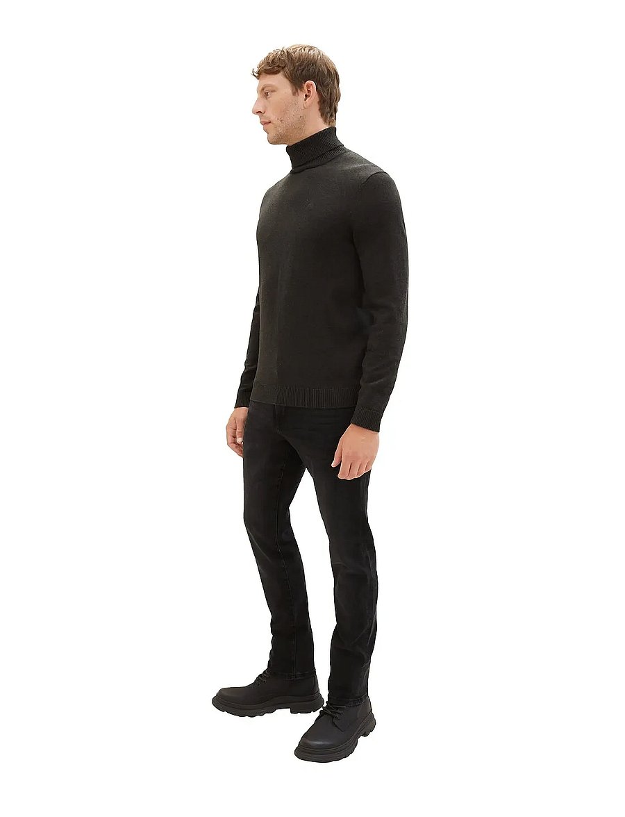 Tom Tailor - Tom Tailor Josh - slim jeans - used dark stone black denim - 5