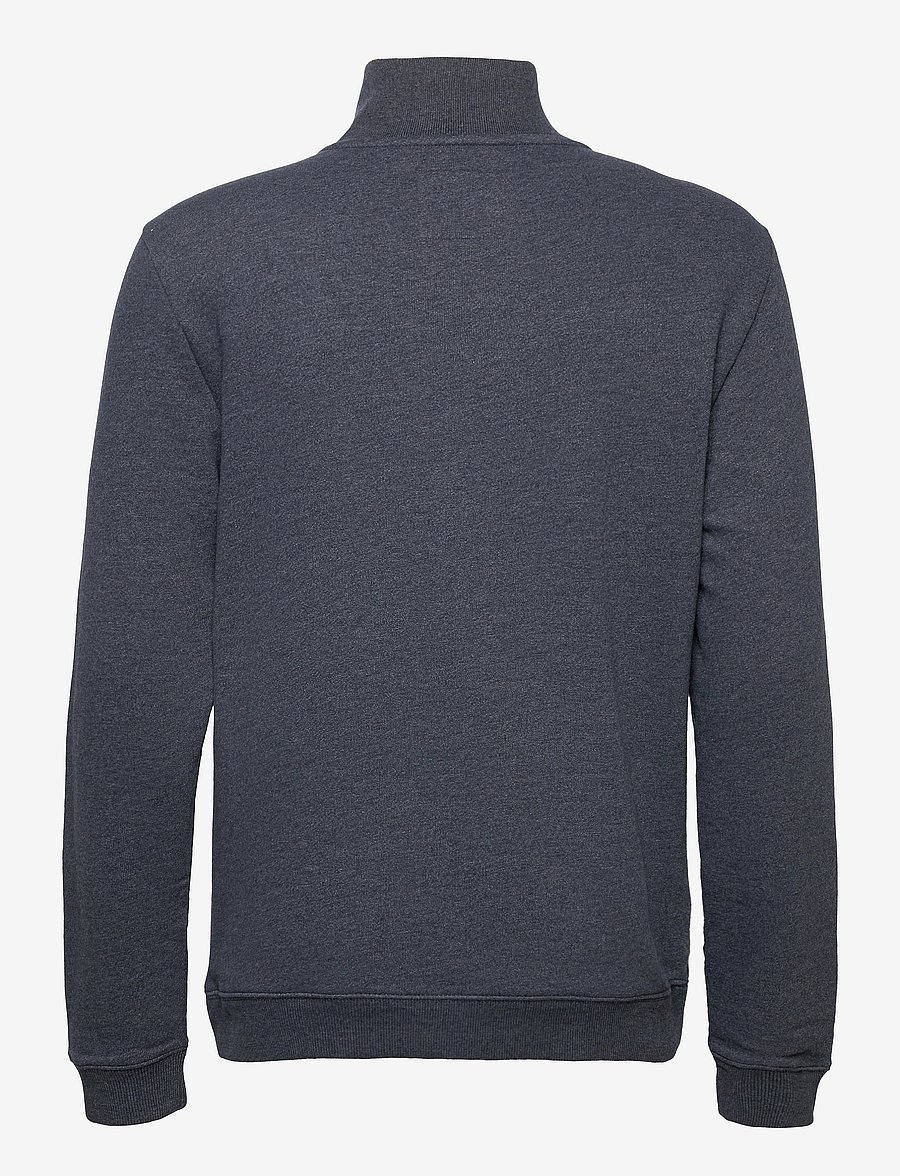 Tom Tailor - sweat jacket with cutline - sweatshirts - sky captain blue white melange - 2