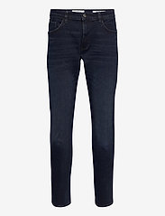 Tom Tailor - Tom Tailor Josh - slim jeans - dark stone blue black denim - 0