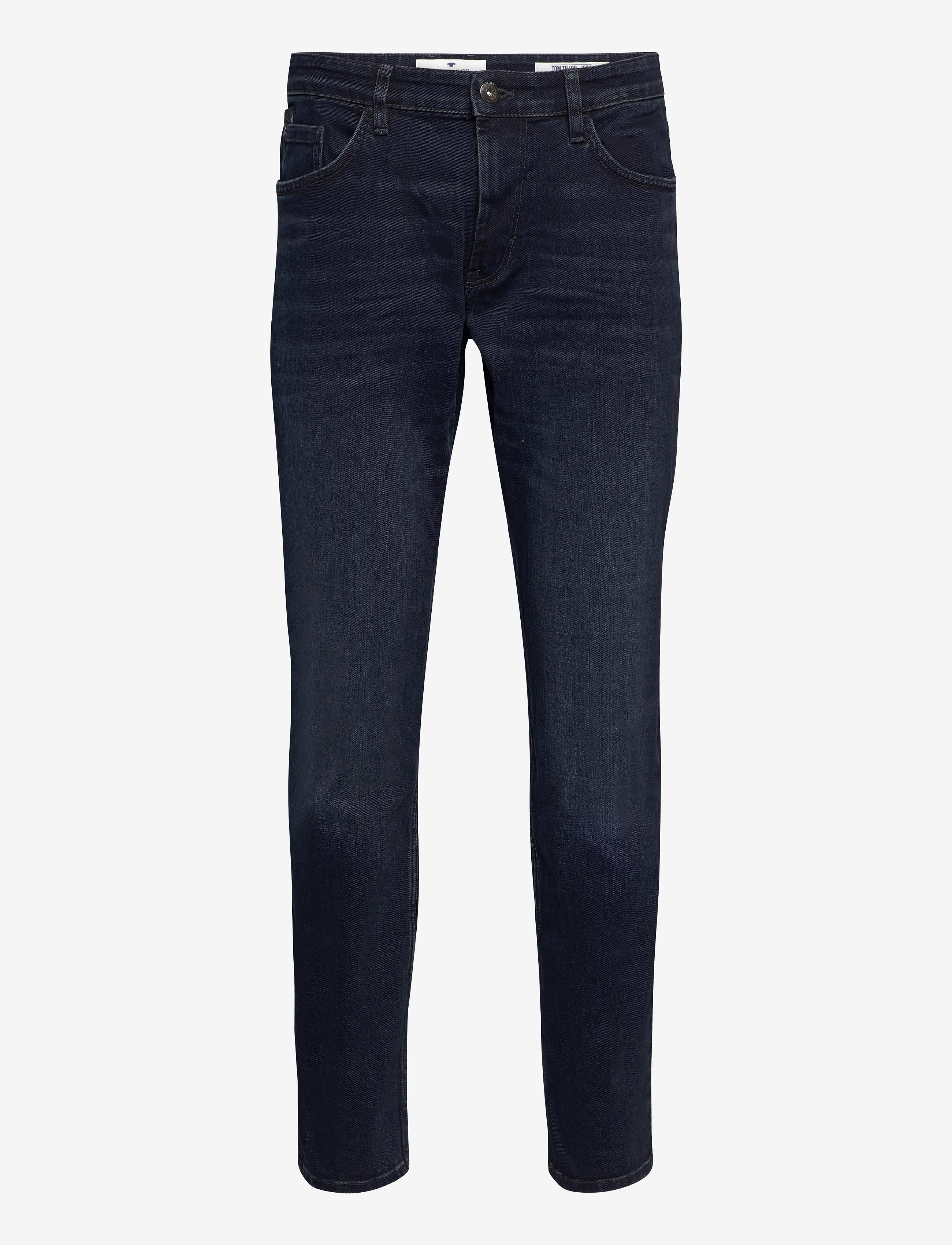slim denim Josh - DARK STONE BLUE BLACK DENIM
