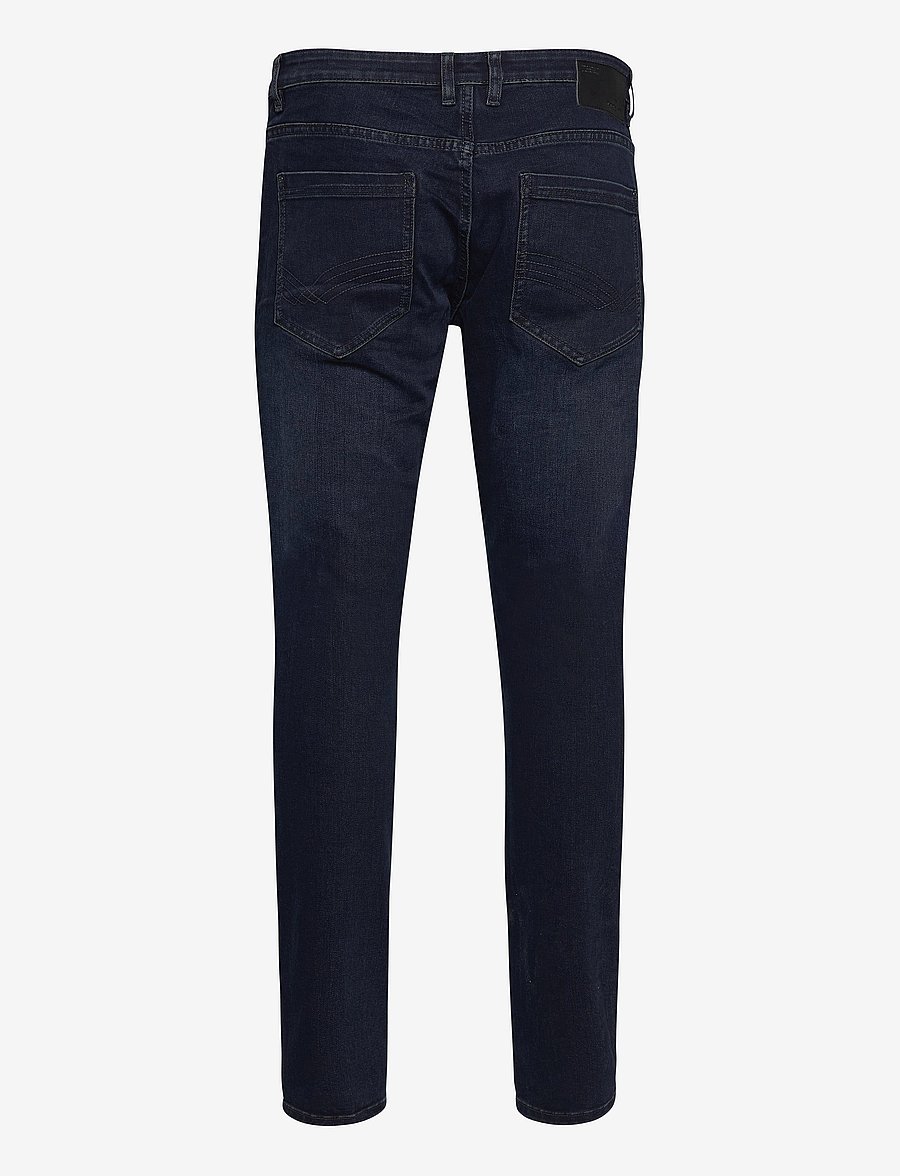Tom Tailor - Tom Tailor Josh - slim fit -farkut - dark stone blue black denim - 2