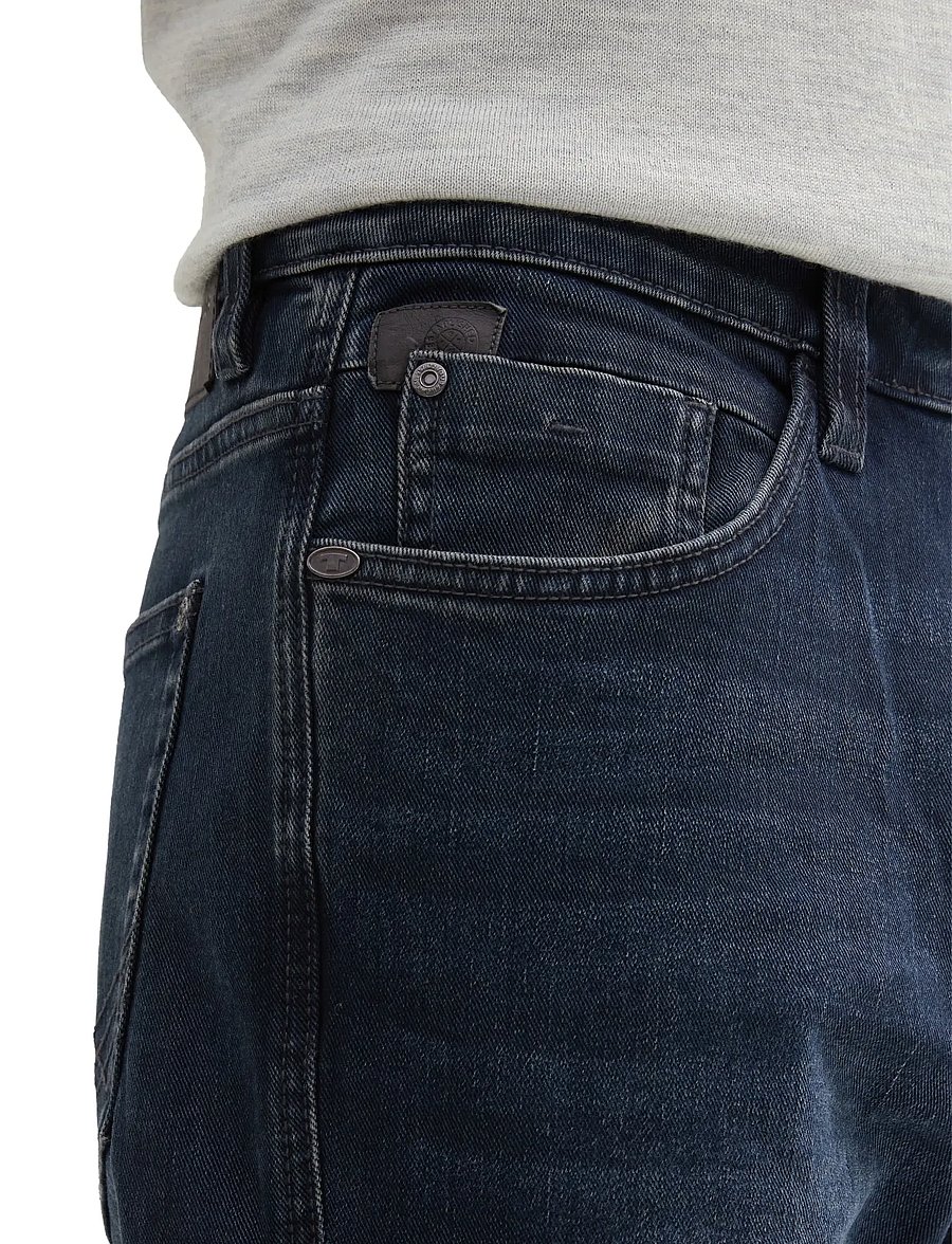 Tom Tailor - Tom Tailor Josh - slim fit -farkut - dark stone blue black denim - 5