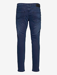Tom Tailor - Tom Tailor Josh - džinsa bikses ar tievām starām - mid stone blue black denim - 1