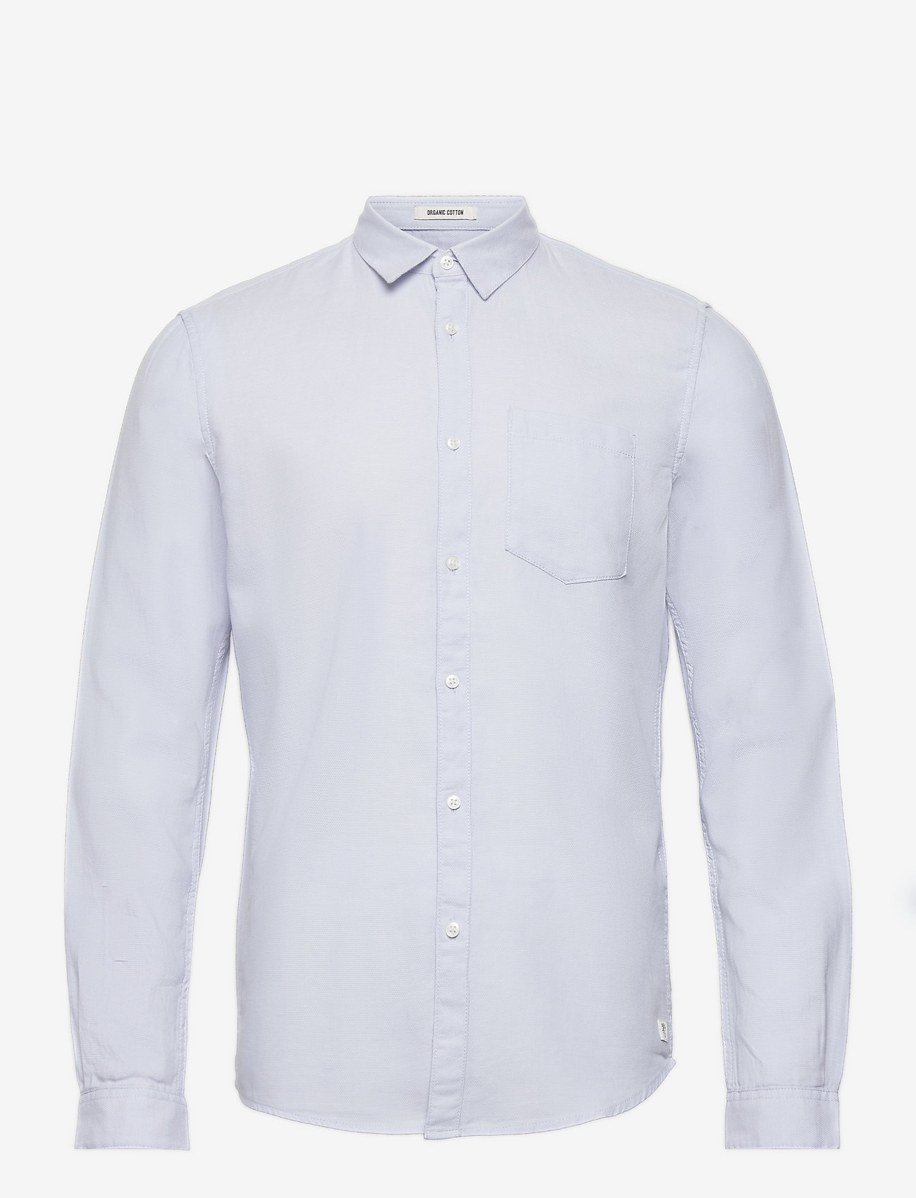 Tom Tailor - shirt with dobby structure - light blue dobby structure - 0