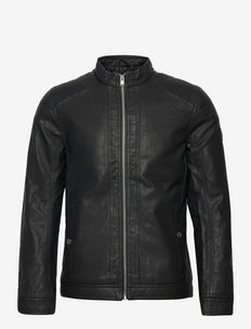 fake leather jacket, Tom Tailor