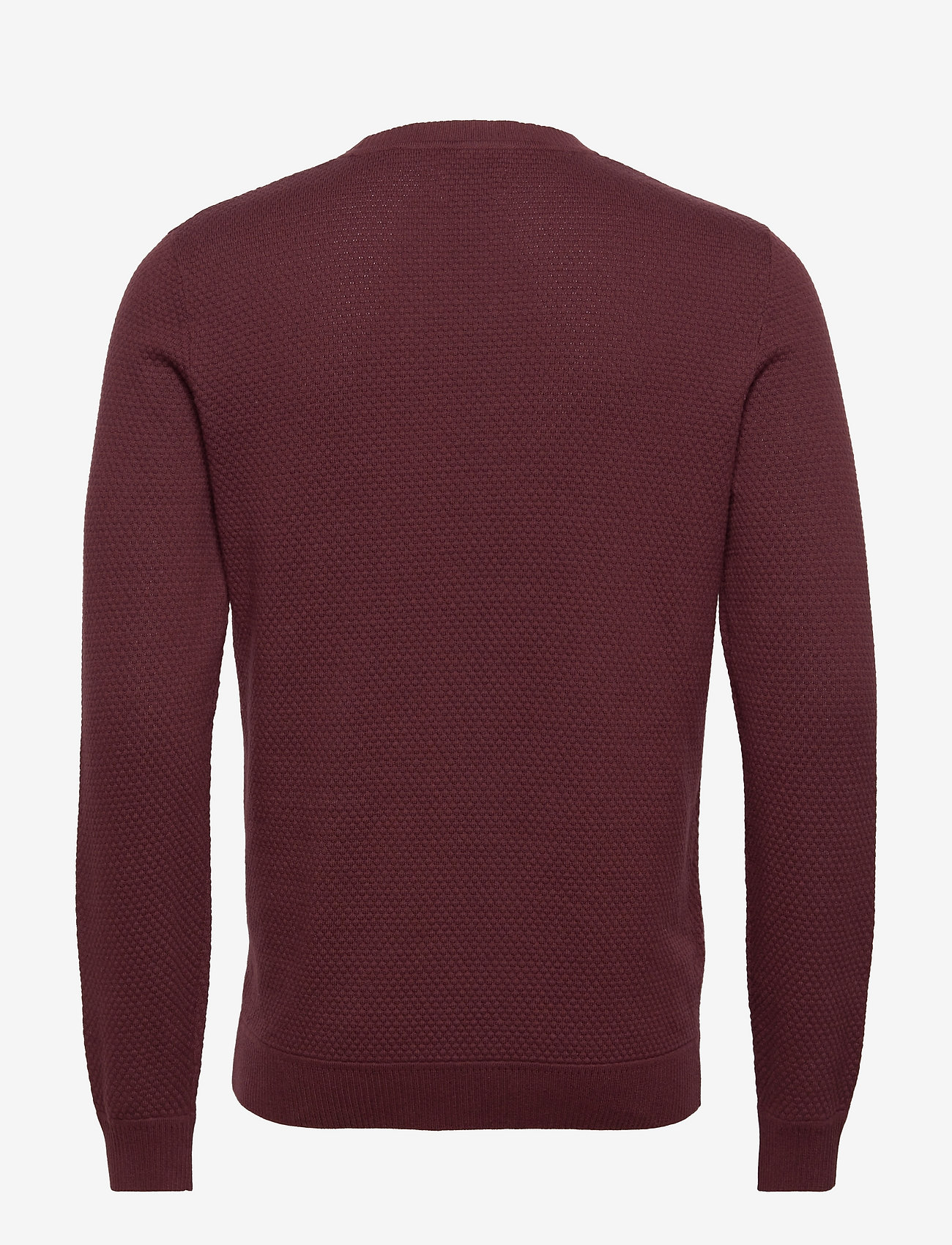 Tom Tailor - structured sweater - decadent bordeaux - 1