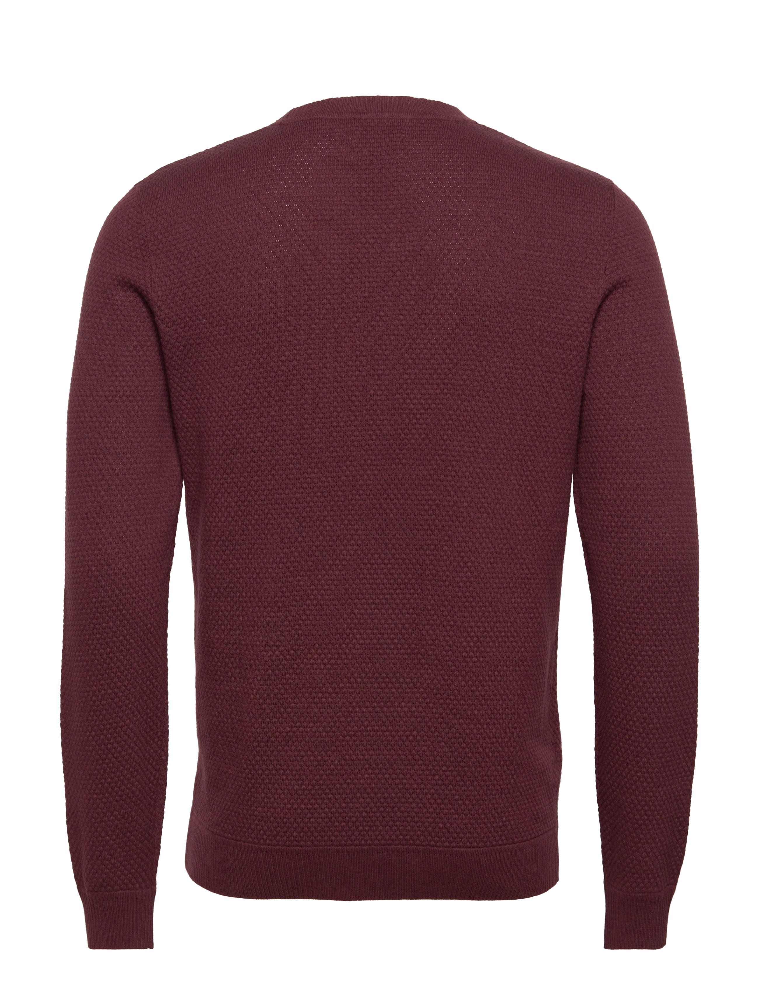 Tom Tailor - structured sweater - decadent bordeaux - 1