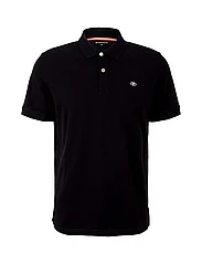 Tom Tailor - basic polo with contrast - lowest prices - black - 0